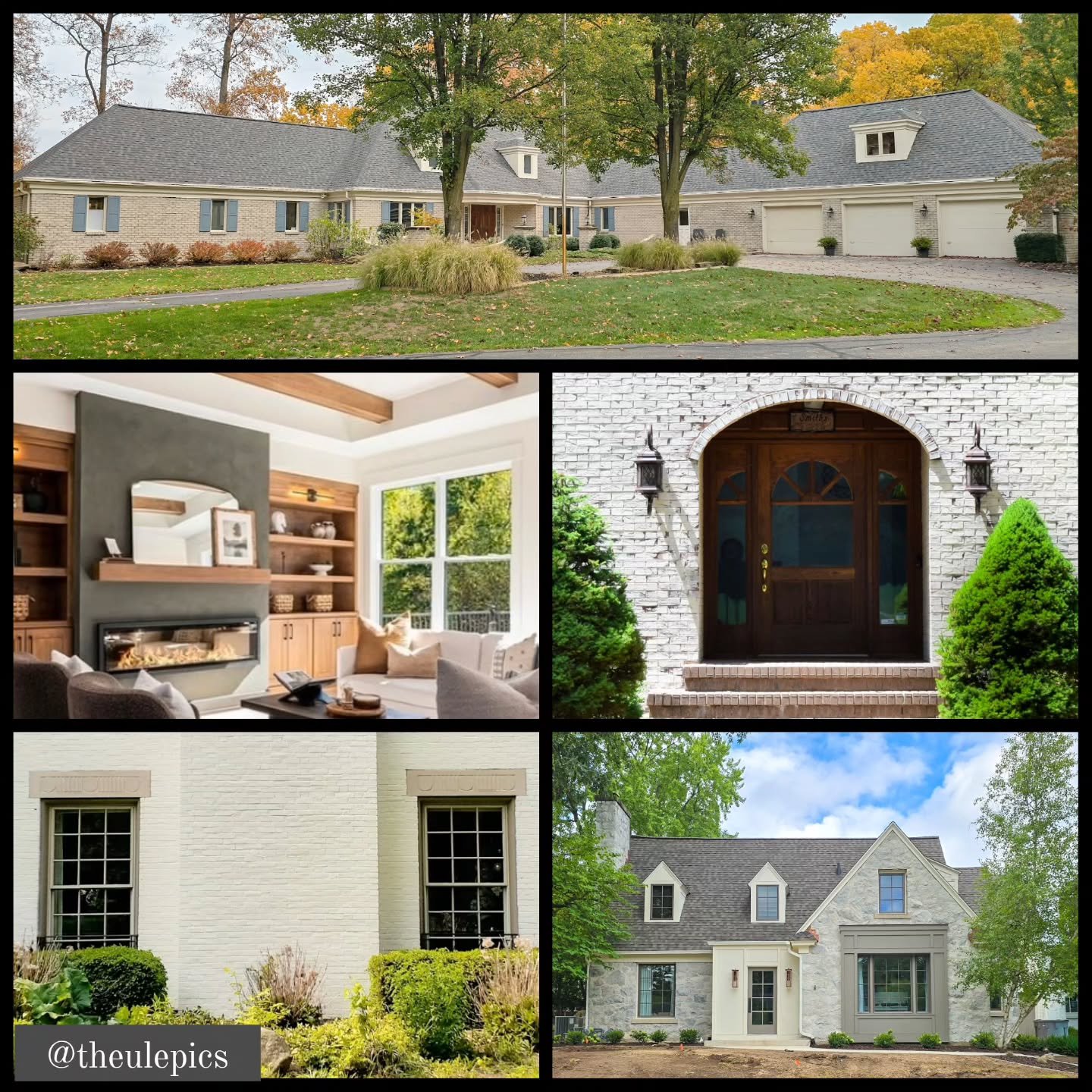 Spring will be here before we know it. Be sure to book your limewash quote before it's to late! Exterior or interior, transform your brick, stone or drywall. Message me for your limewash quote. New construction or remodels. 
#theulepics #grandrapids 