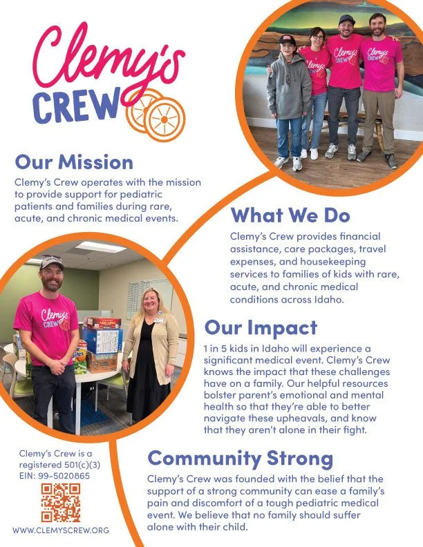 Galena Graphics creates promotional one pagers, which are powerful tools for Idaho non-profit organizations looking to increase their reach to donors.