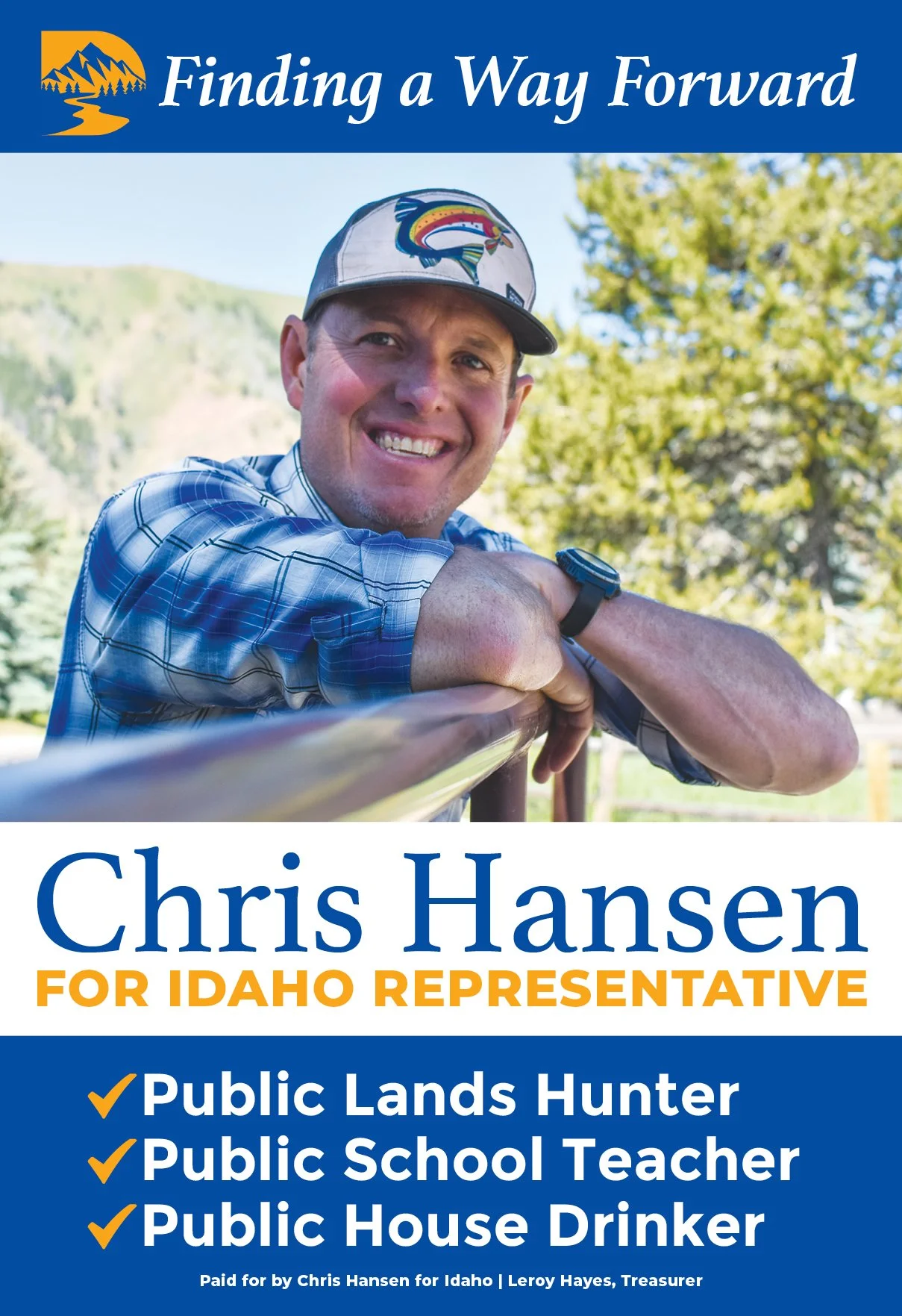 Newspaper Print Ad Political Candidate Materials