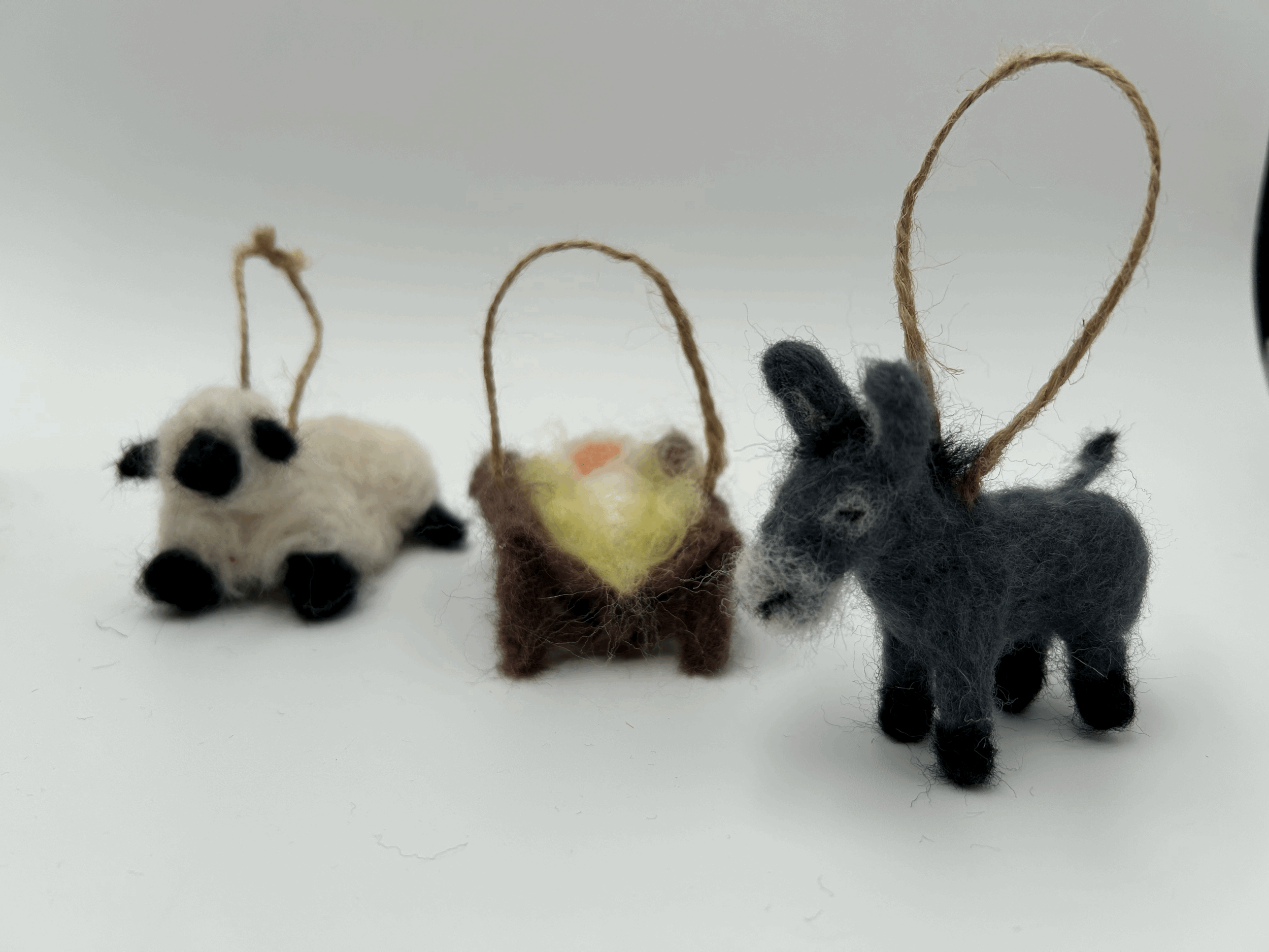 Needle Felted Ornament
