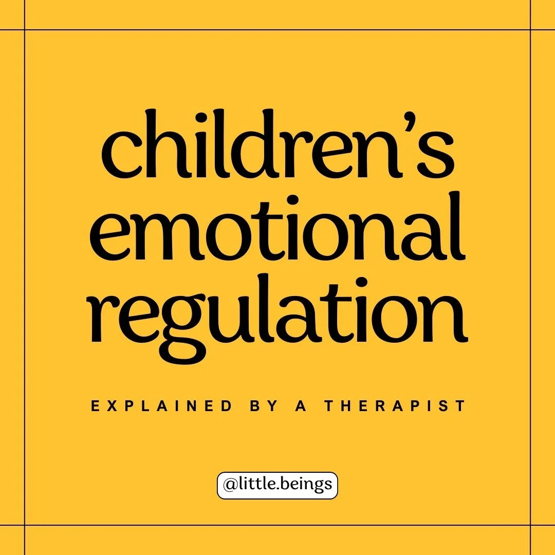 children's emotional regulation