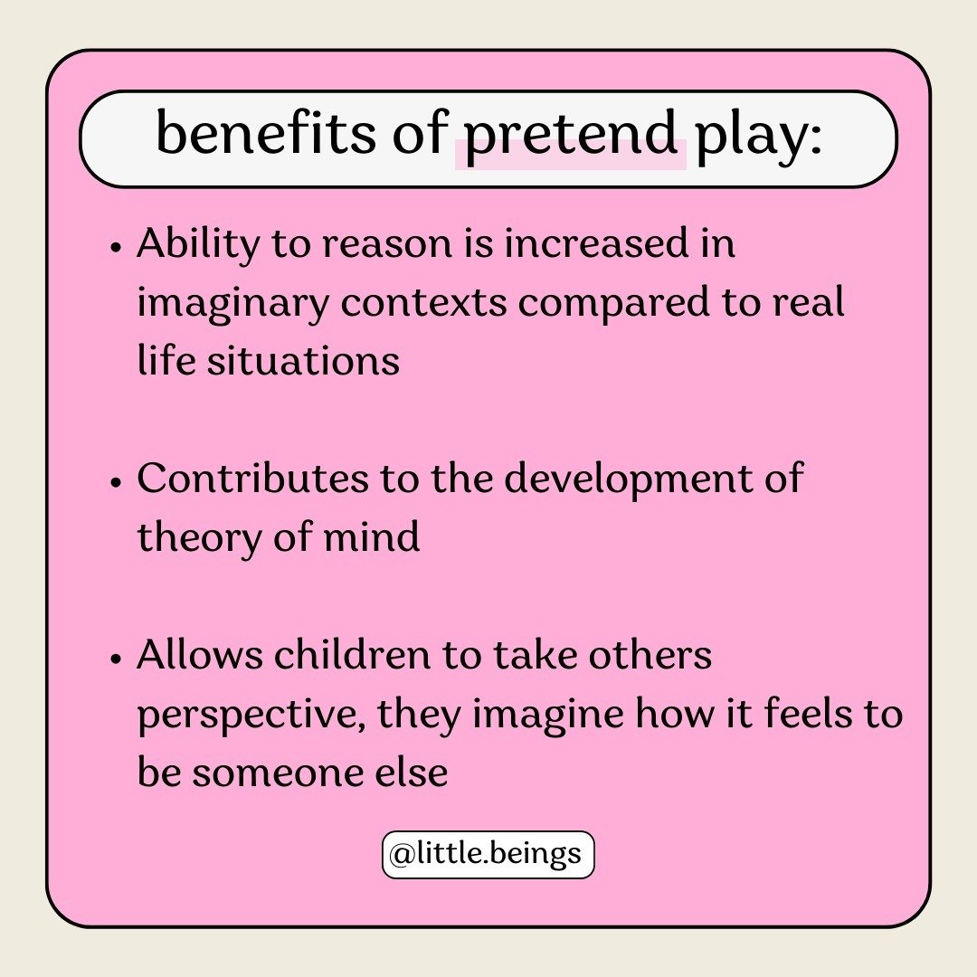 benefits of pretend play