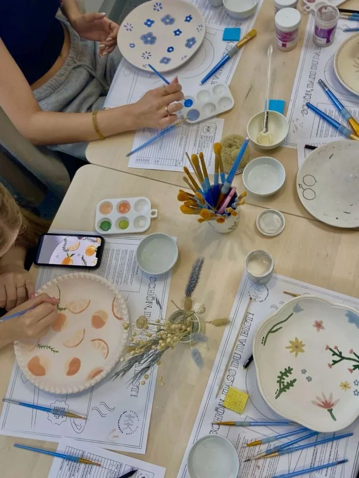 Paint Your Own Pasta Bowl @ Testa Amici in Calpella