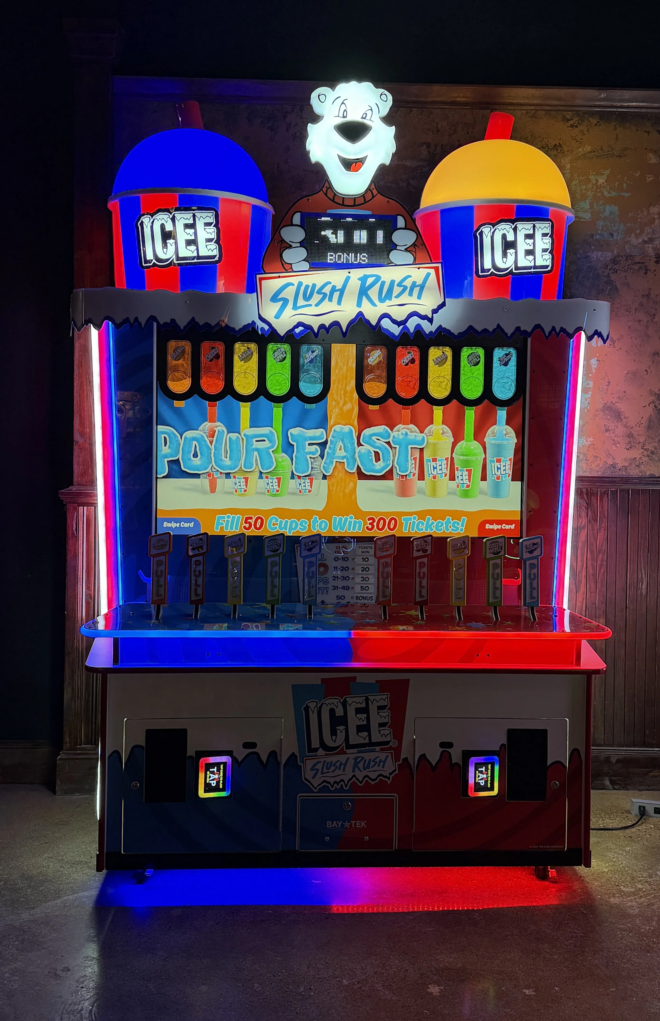 Icee Slush Rush arcade game