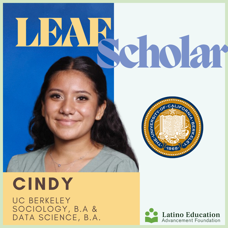 LEAF Scholar: Cindy, UC Berkeley — LEAF