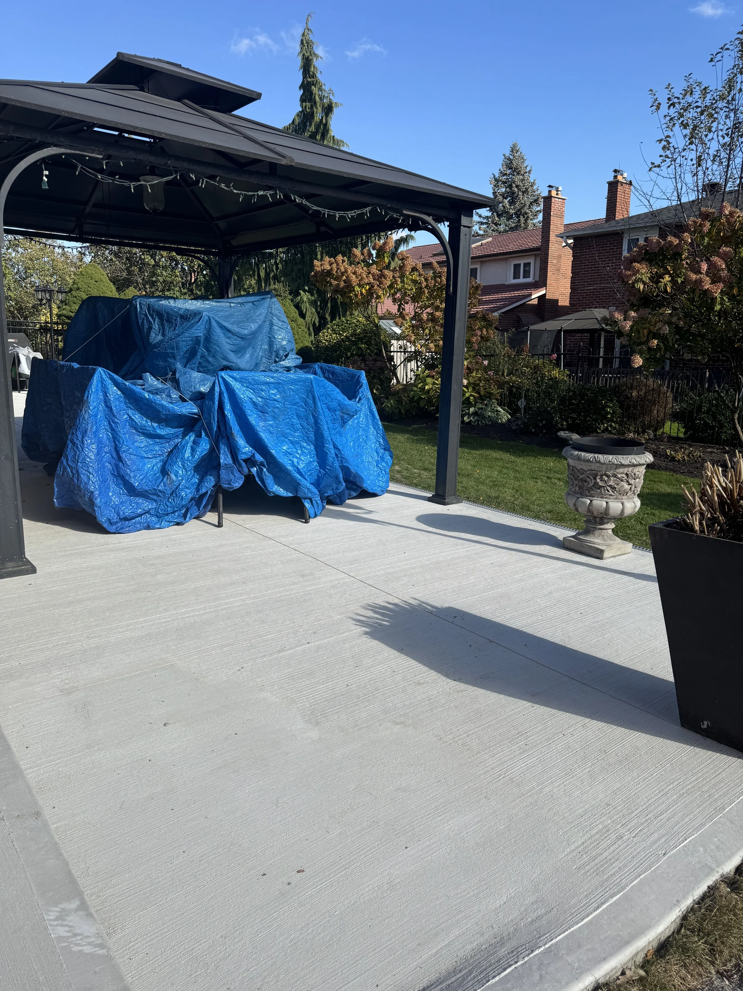 Concrete - Backyark Patio