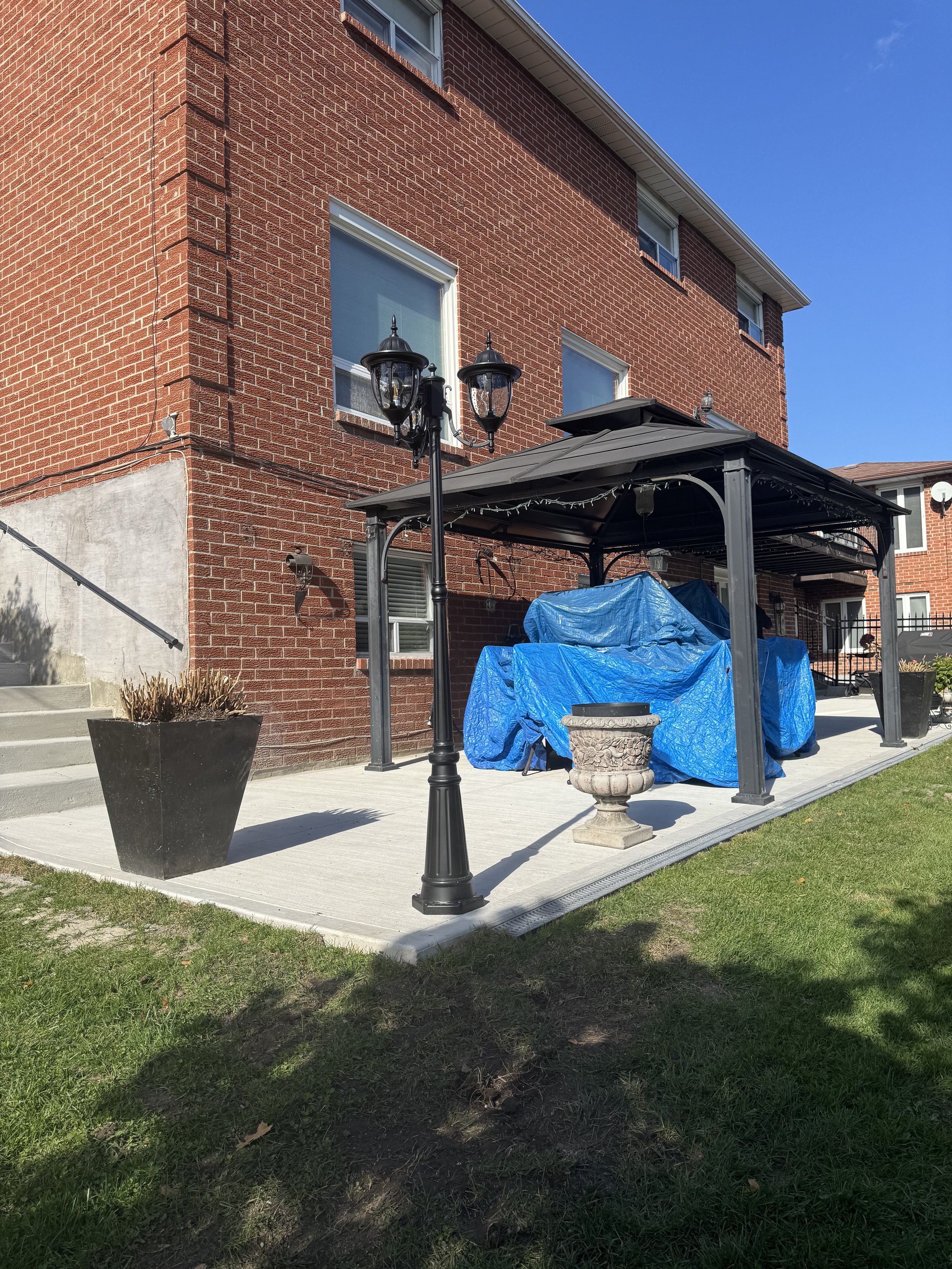 Concrete - Backyark Patio Overview