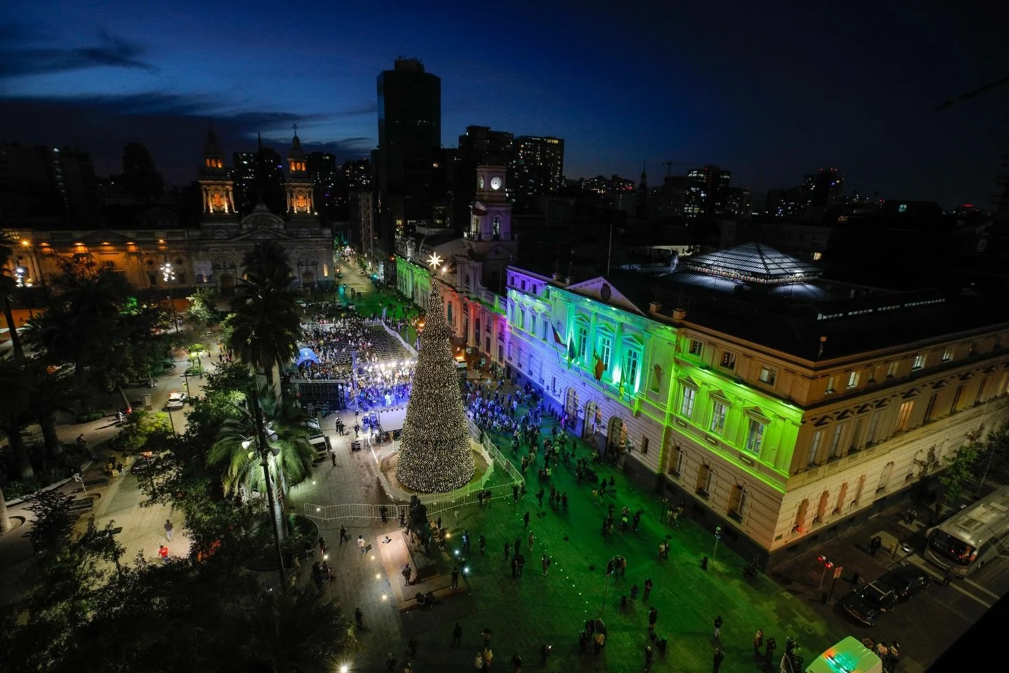 Holiday celebration in Chile