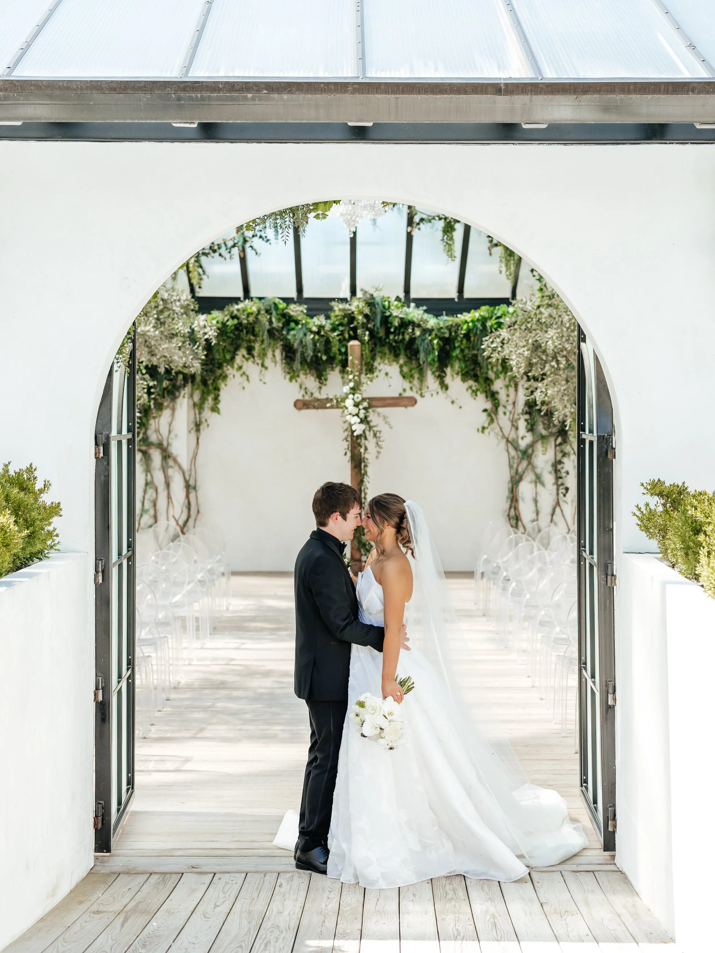 They&rsquo;re up on the blog!! This celebration was designed with such care and attention to detail, and the result was an ultra-chic, high contrast black and white wedding unique to this wonderful couple. From the striking floral linens, to the brid