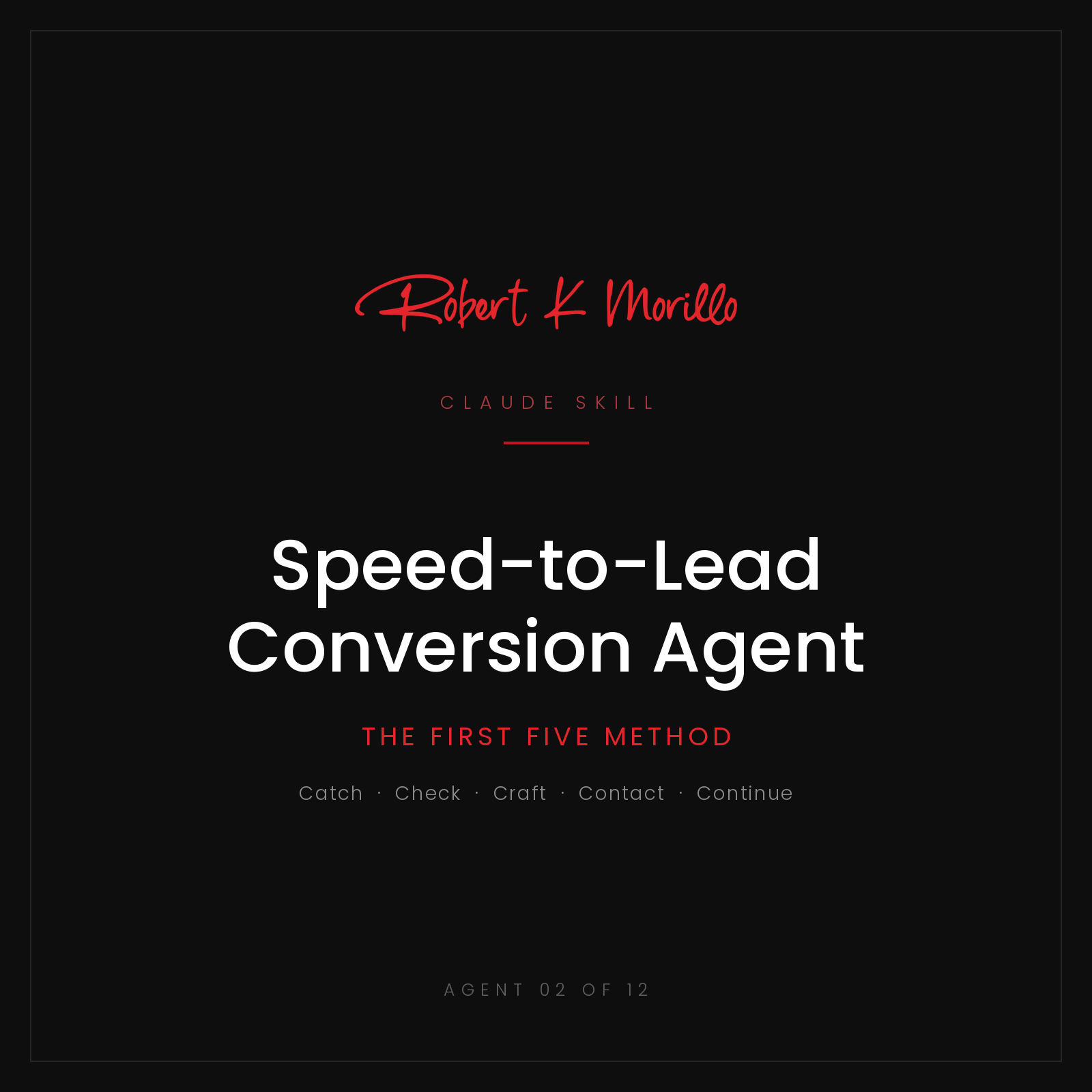 Speed-to-Lead Conversion Agent — Claude Skill