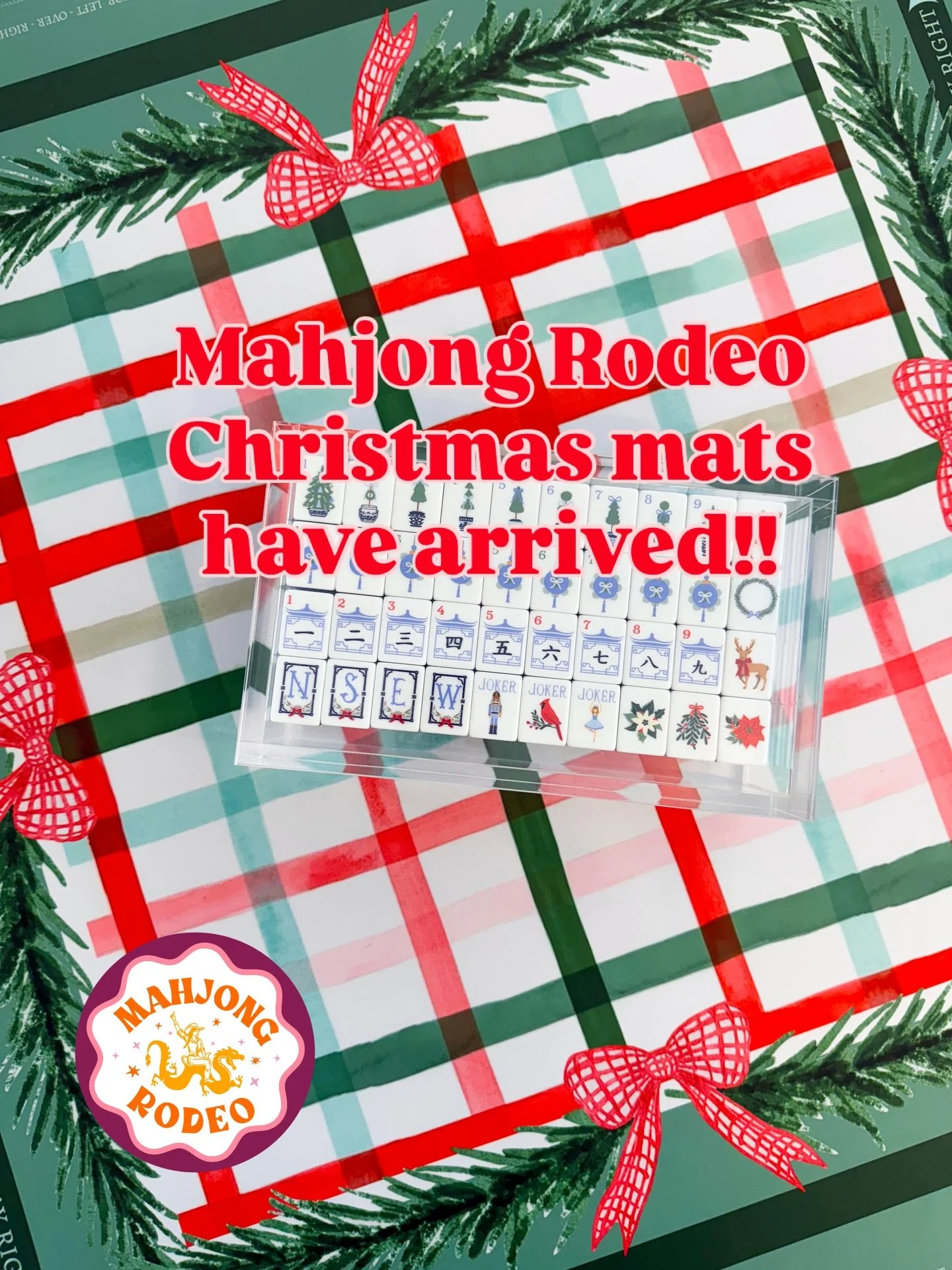 🎄These highly anticipated Christmas mats are here!!!🎅🏼

⭐️I promised I would be ready to get them packed and out the door so I&rsquo;m working all night to get them ready to drop off tomorrow! 

❣️HURRY and place your orders for quick shipping!! W