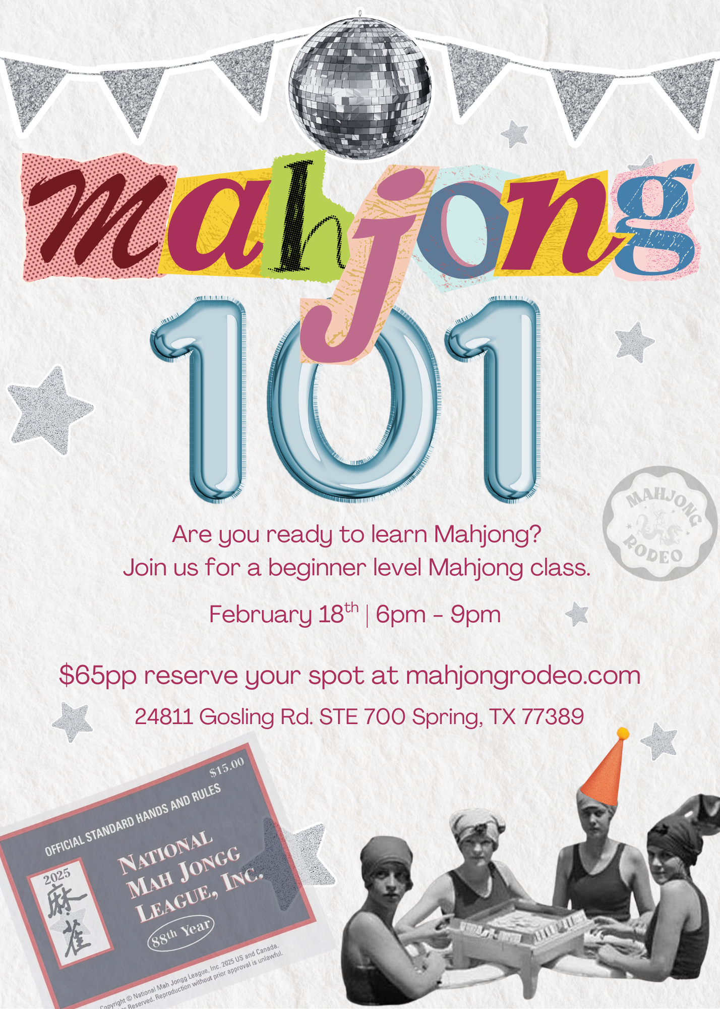 Mahjong 101 - Feb 18th