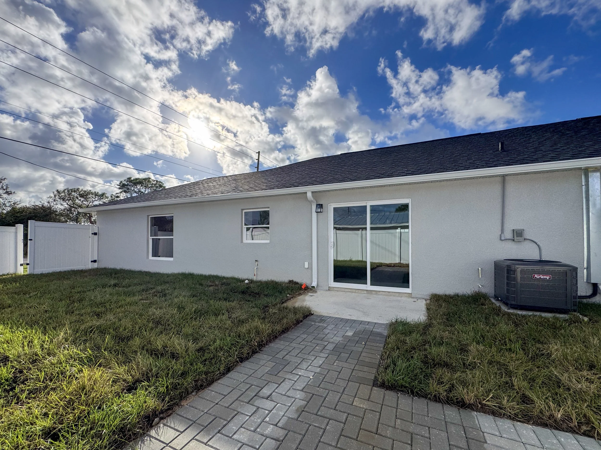 Backyard - 1800 Aloha Terrace, Sebring FL