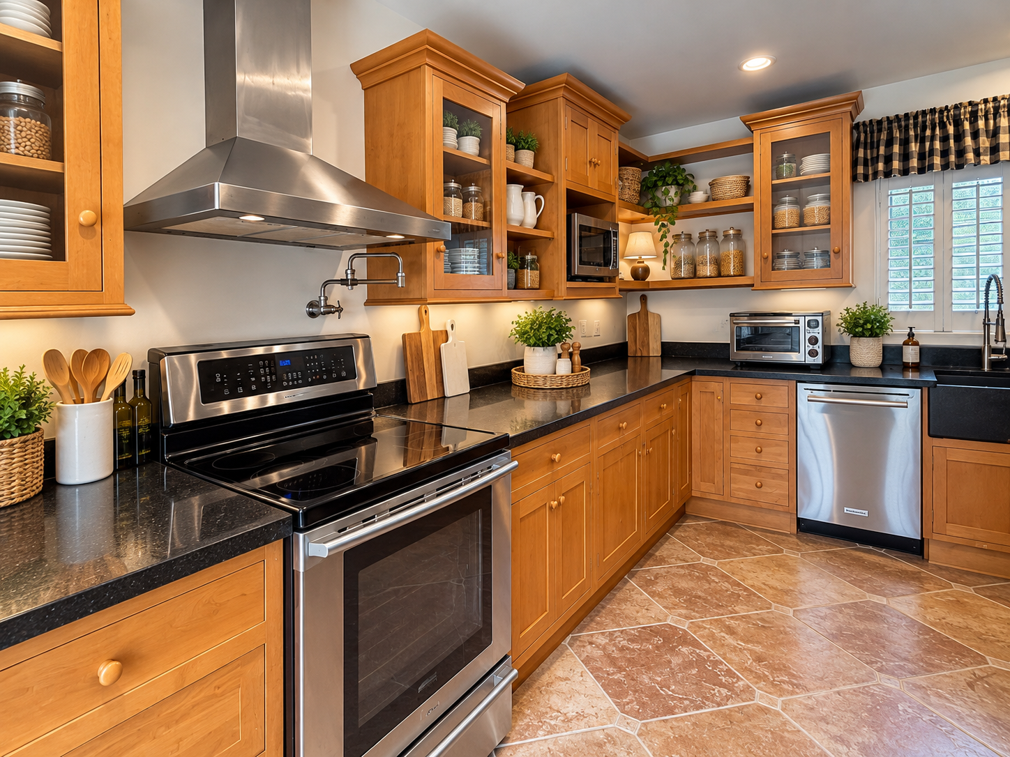 Stainless steel appliances