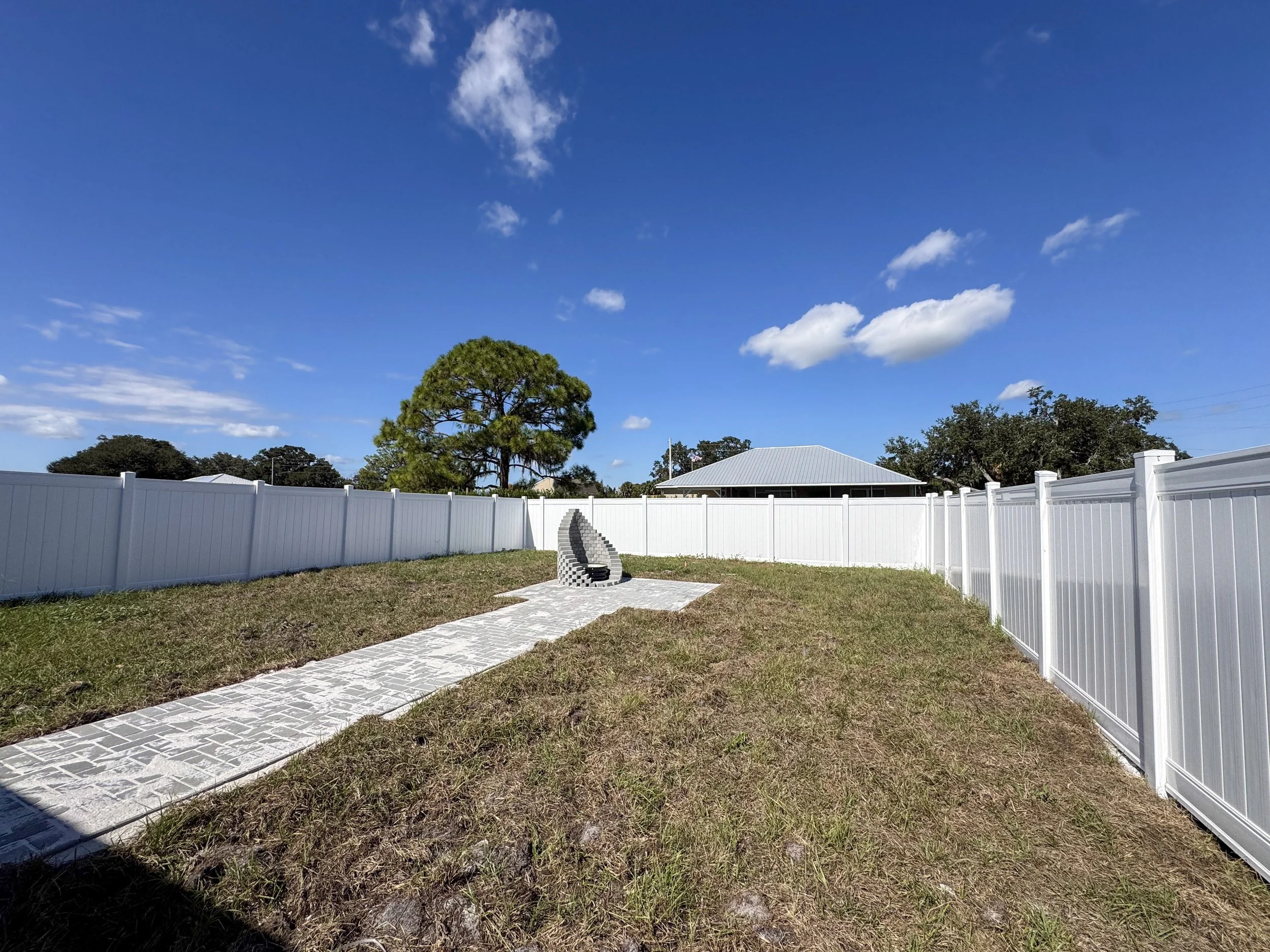 Backyard 6201 Red Cedar Rd Sebring FL