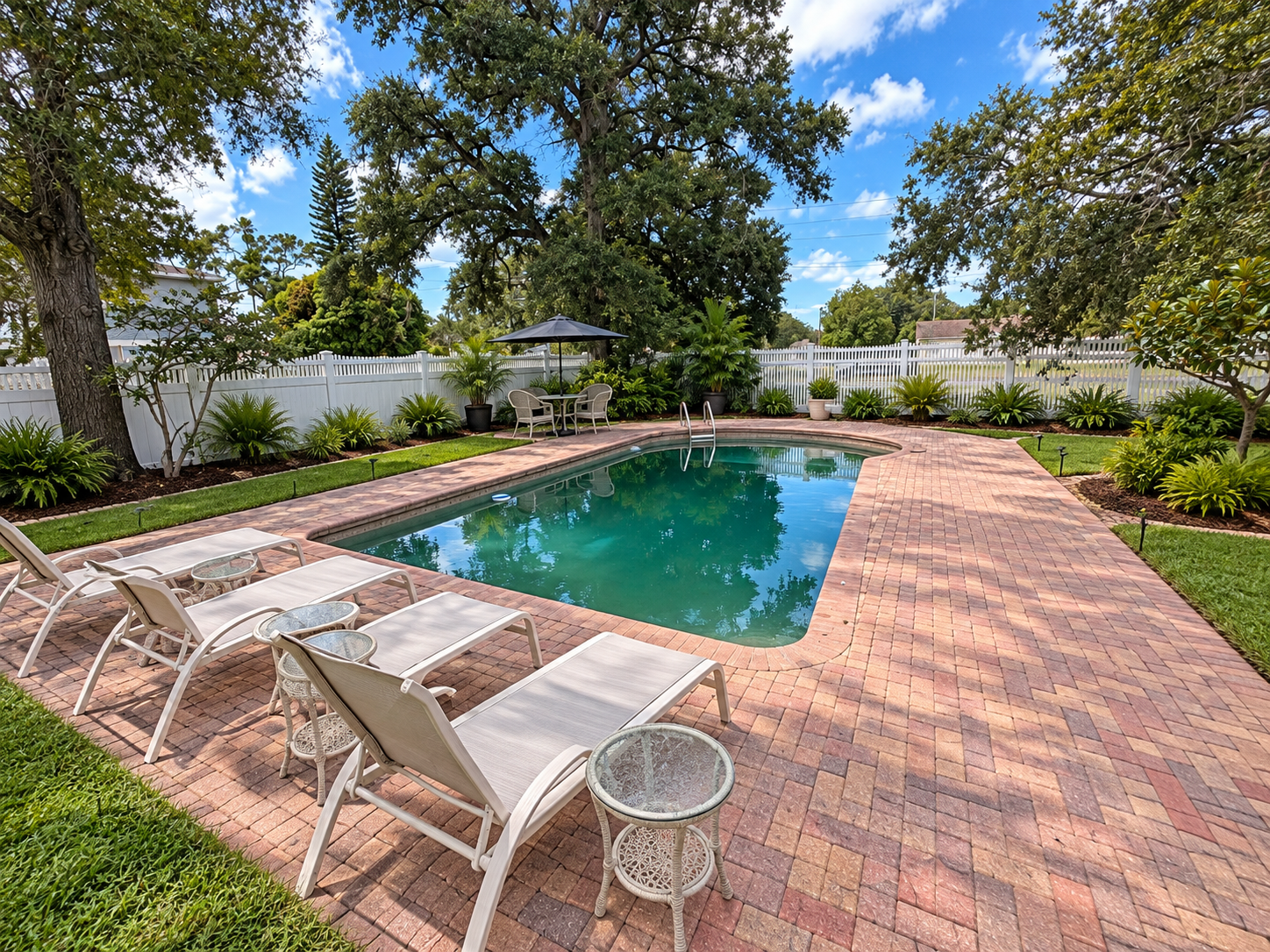 Private swimming pool