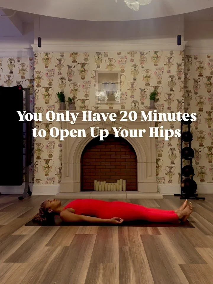 If you have 20 minutes, you have time to change how your hips feel.

Perhaps you&rsquo;ve been doing a lot of sitting, experiencing pain in your lower back, or lacking mobility in your legs.  Tight hips affect your posture, your low back, and even ho