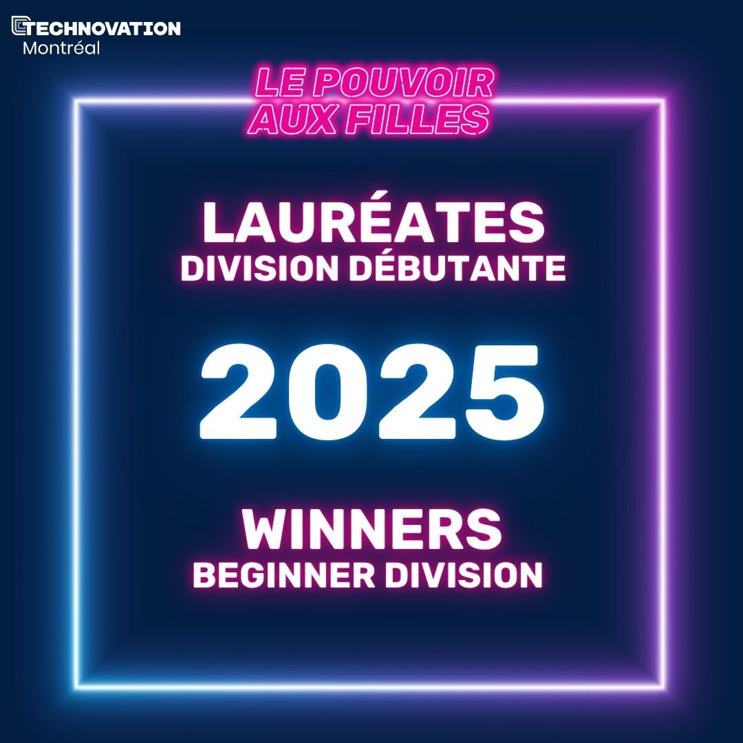 D&eacute;couvrez les 2 &eacute;quipes demi-finalistes de la division d&eacute;butante !
Bravo aux &eacute;quipes Bad Girls et Nutrition Guardians pour leurs prix ! 
F&eacute;licitations &agrave; toutes les &eacute;quipes de la cohorte 2024-2025 ! C'e