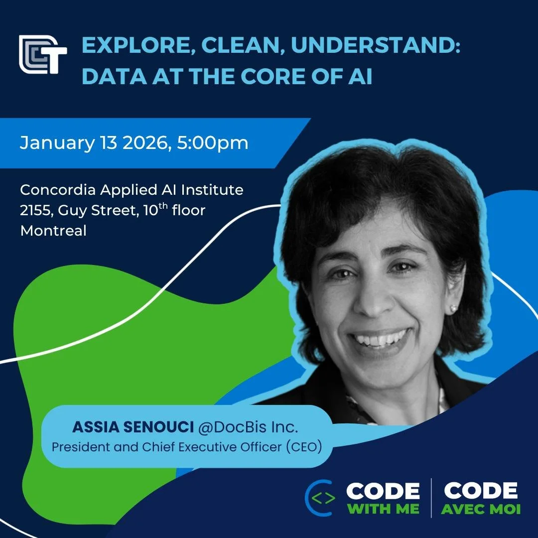 En raison de la gr&egrave;ve de la STM, notre atelier &ldquo;Explorer, nettoyer, comprendre les donn&eacute;es au centre de l&rsquo;IA&rdquo; est report&eacute; au 13 janvier 2025 afin de permettre &agrave; toutes les participantes d&rsquo;y assister