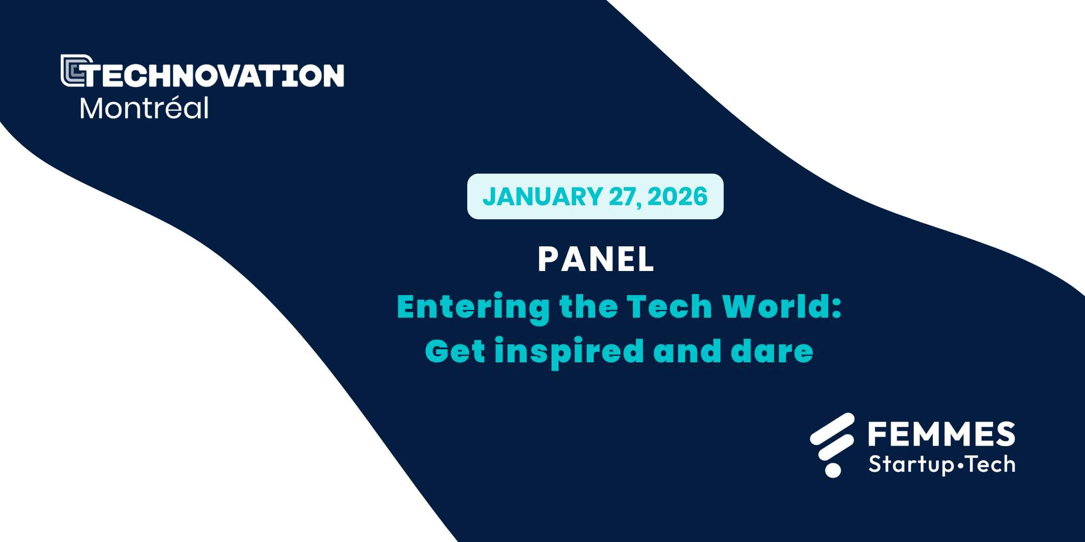 Panel entering the tech world: get inspired and dare
