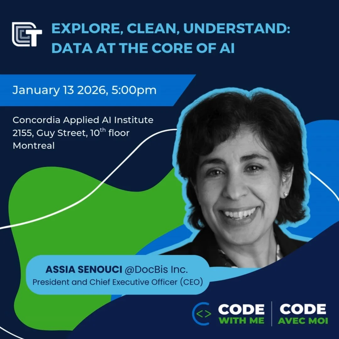🌟 Participez &agrave; un atelier interactif sur la pr&eacute;paration et la gestion des donn&eacute;es en IA! 🌟
Code avec Moi &ndash; IA, une initiative de Technovation Montr&eacute;al, vous invite &agrave; d&eacute;couvrir comment transformer vos 