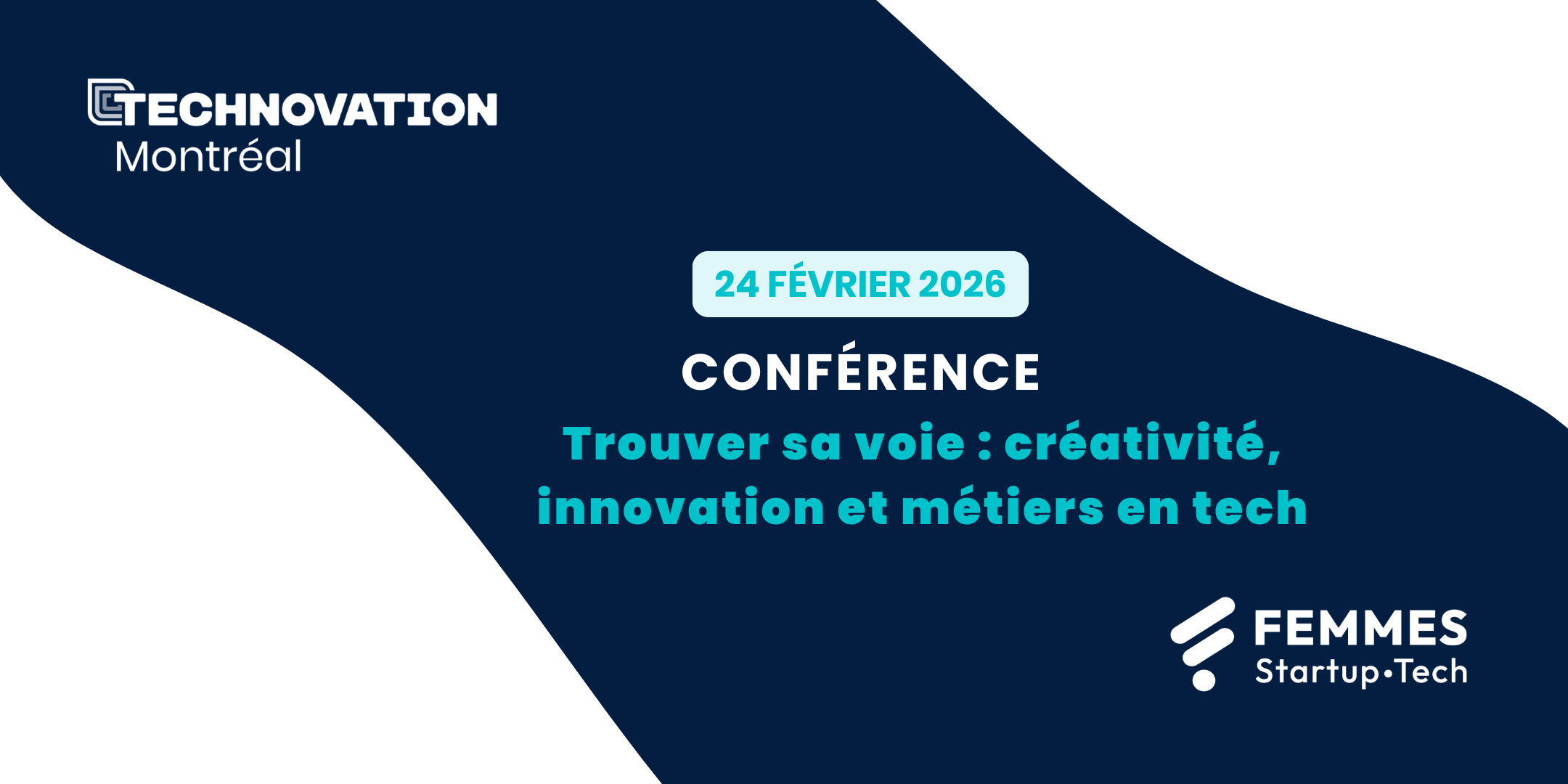 Conférence Trouver sa voie : créativité, innovation et métiers en tech