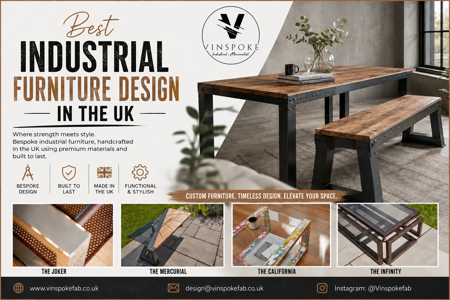 industrial furniture design