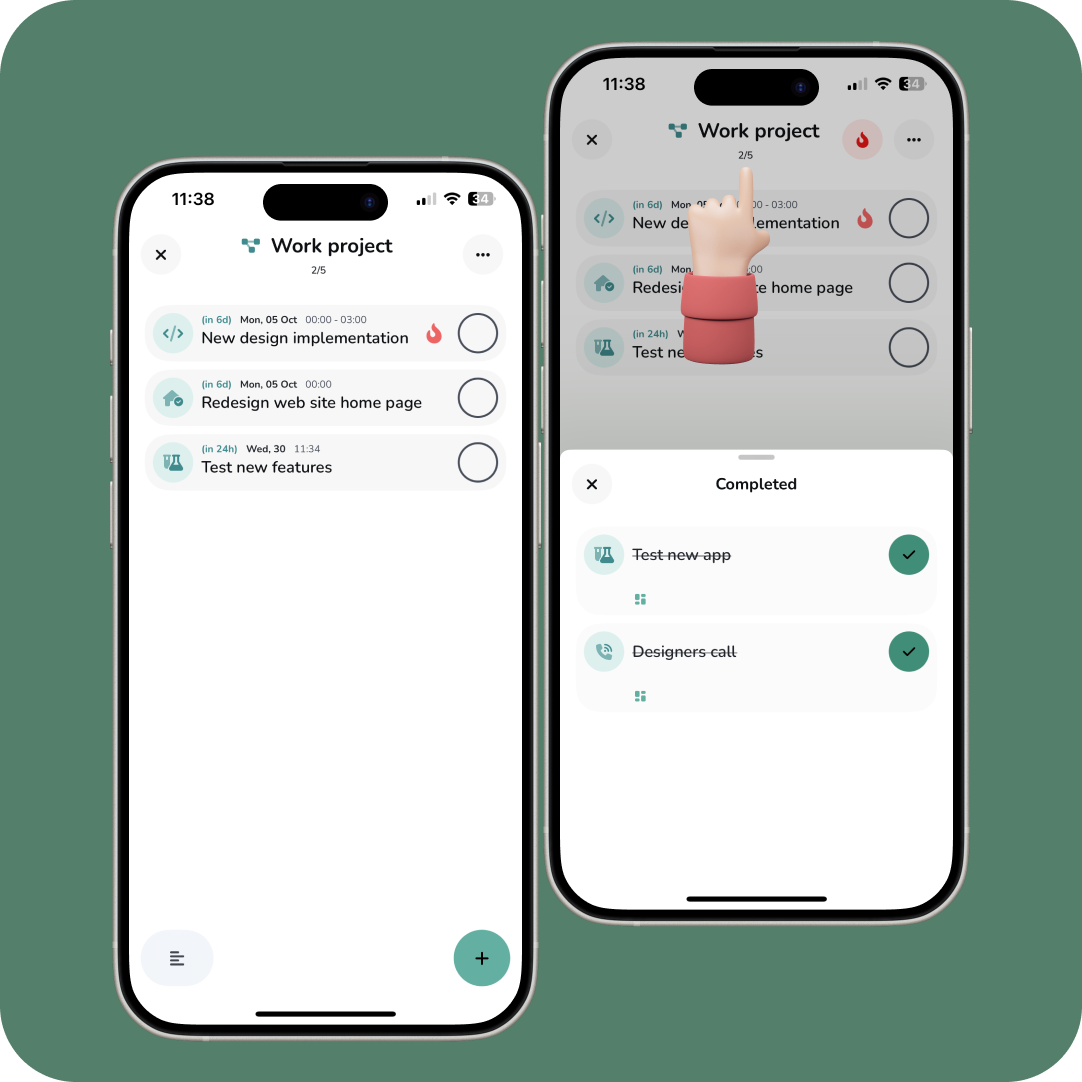 Organize tasks with Lists