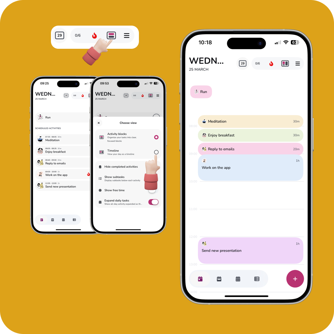 Day View Preferences