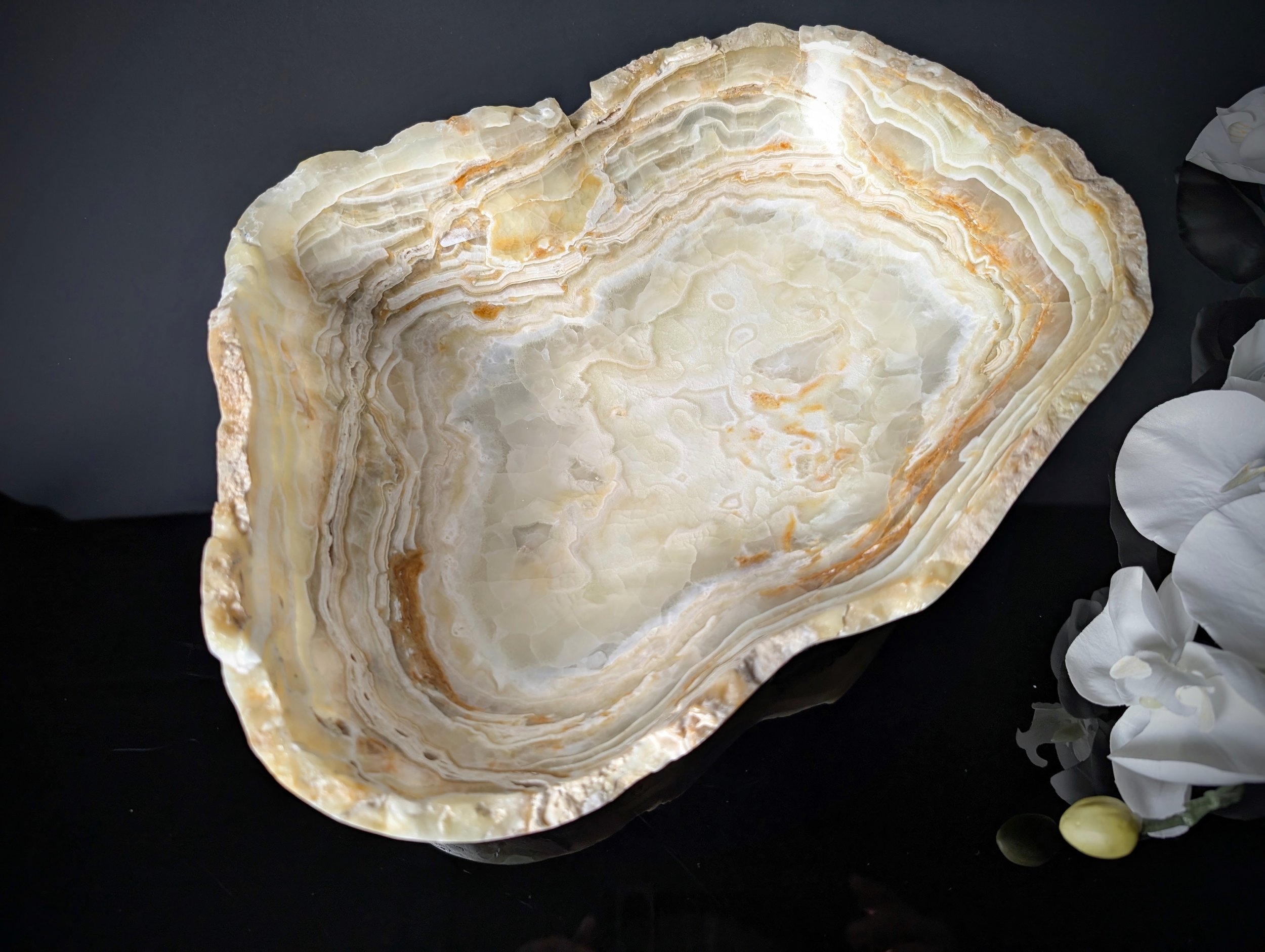 rustic onyx bowl