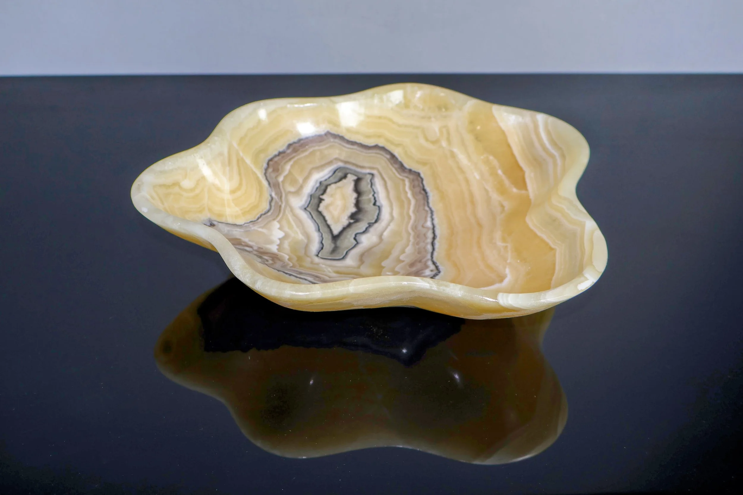 gold onyx decorative bowl