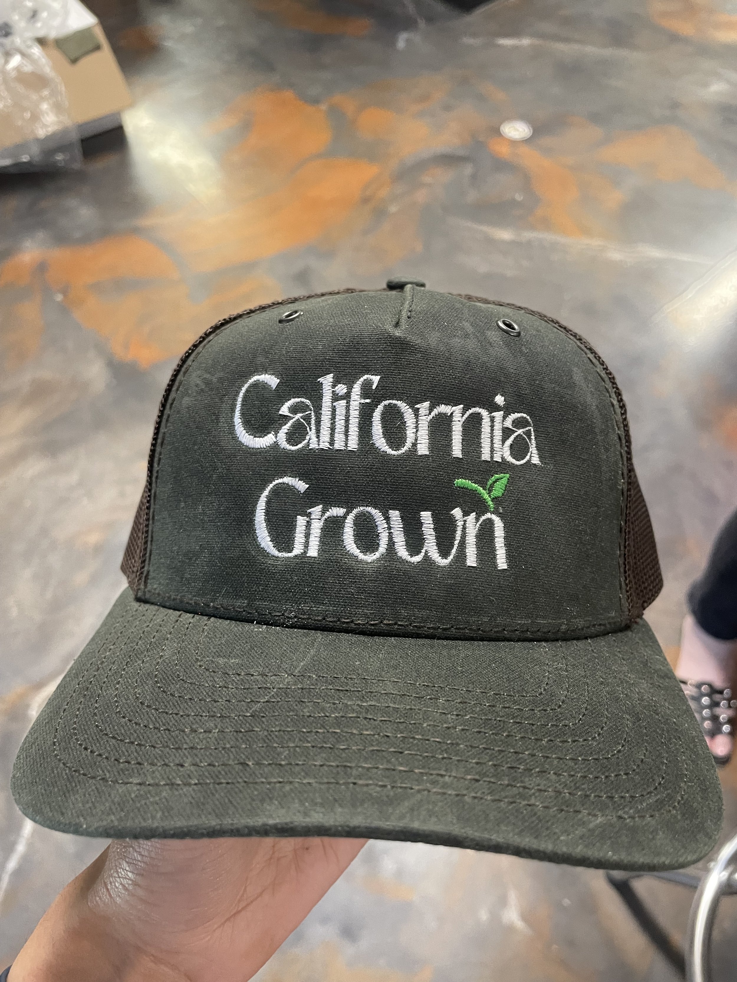 California Grown Vintage Hat
