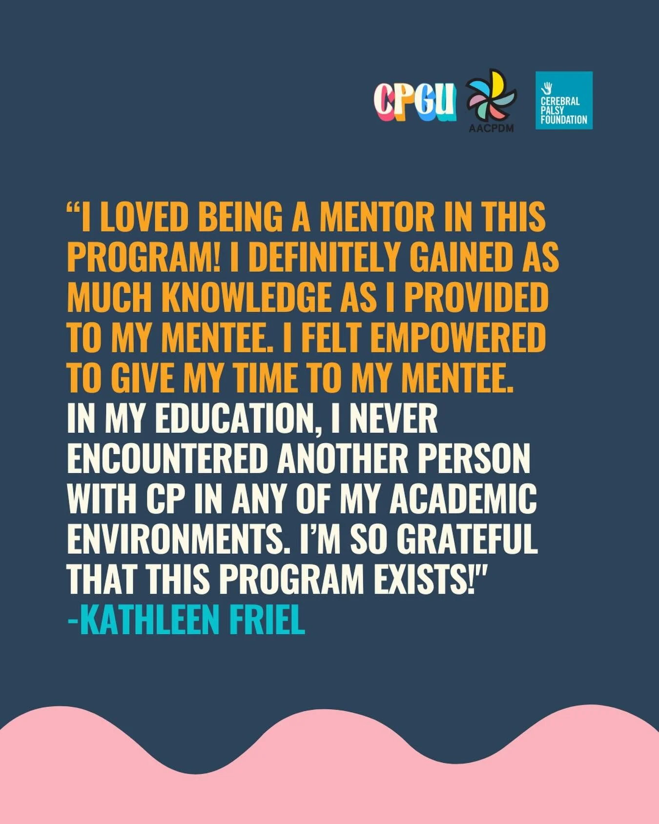 Mentorship isn&rsquo;t just added value for mentees, but mentors as well! Kathleen generously gave her time as a mentor during our program&rsquo;s pilot year. The application for this year&rsquo;s cohort is open through January 26th. We&rsquo;d love 