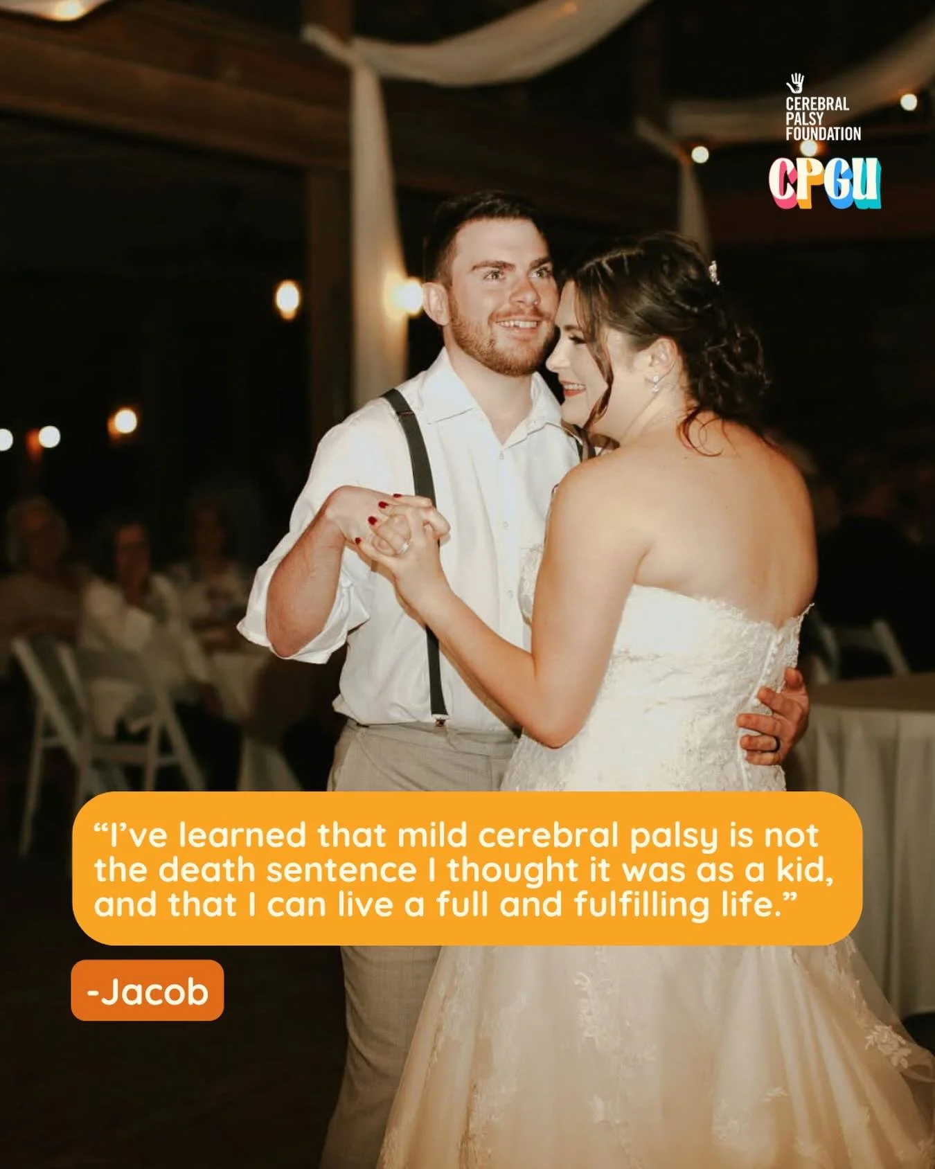 Like many adults with cerebral palsy who&rsquo;ve been underestimated or who struggle to accept their diagnosis, Jacob shares that &ldquo;it will actually get easier as you age.&rdquo;

We know there&rsquo;s a lot about aging with CP that&rsquo;s fru