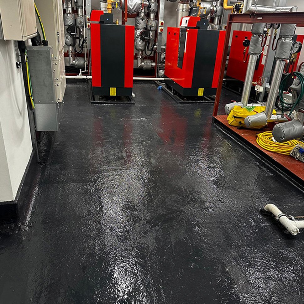Proteus Liquid Waterproofing - Boiler Room