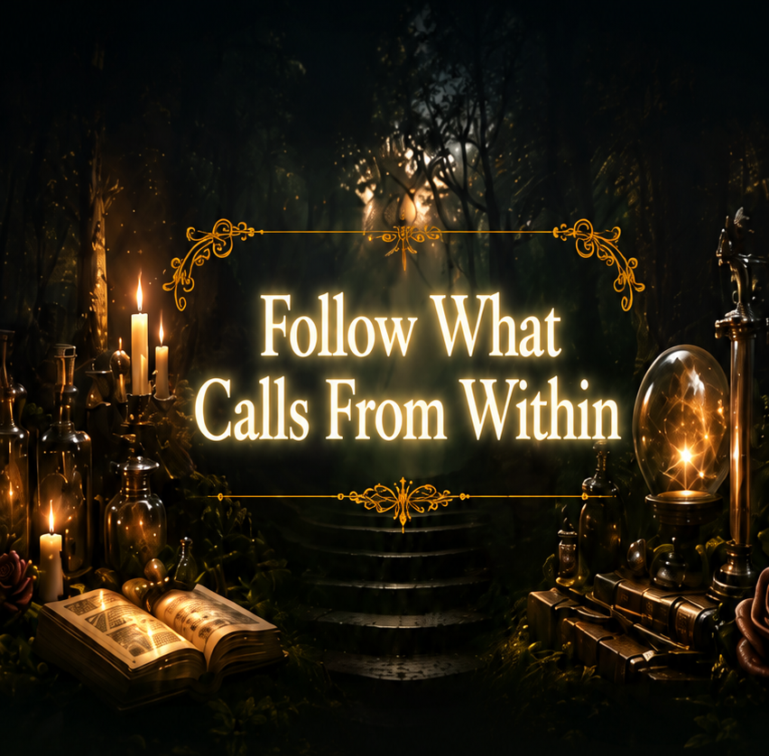 Follow What Calls From Within, an invitation to explore psychic readings, angelic guidance and healing with Mistic Gypsy