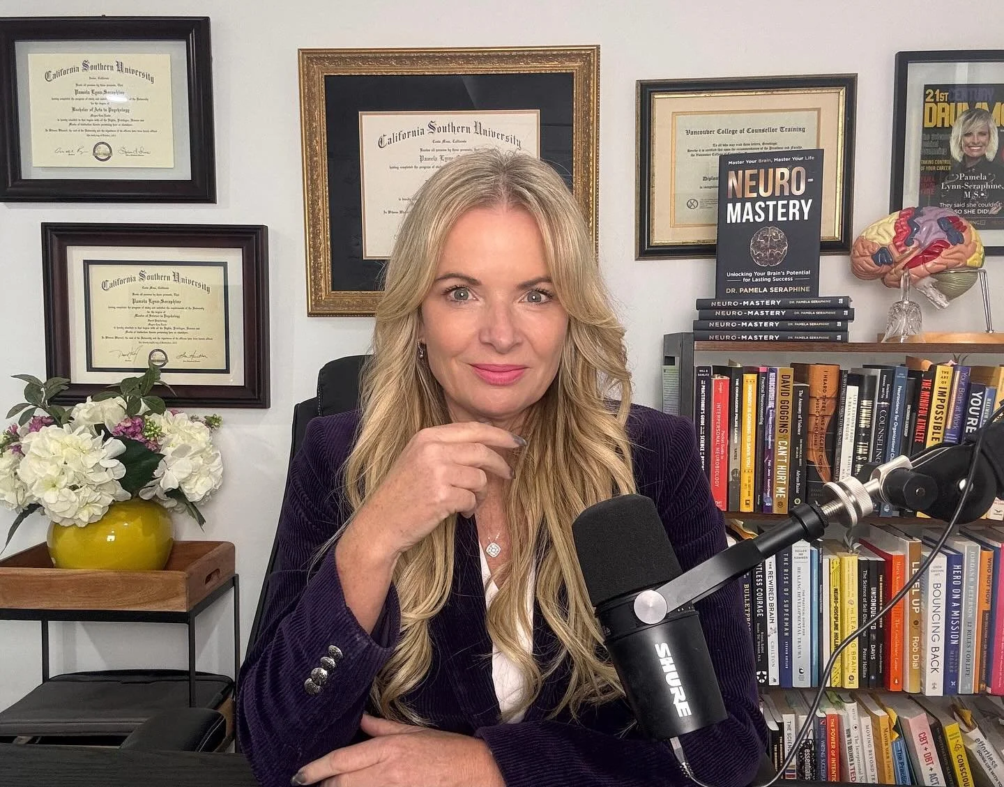 🚨 Coming Soon! 🚨I’m excited to announce my new collaboration with retired Police Captain and Army Veteran Robert Asencio and the Vets & Badges Podcast as co-host of a new limited series titled  The Neuroscience of Self-Mastery
The Vets &