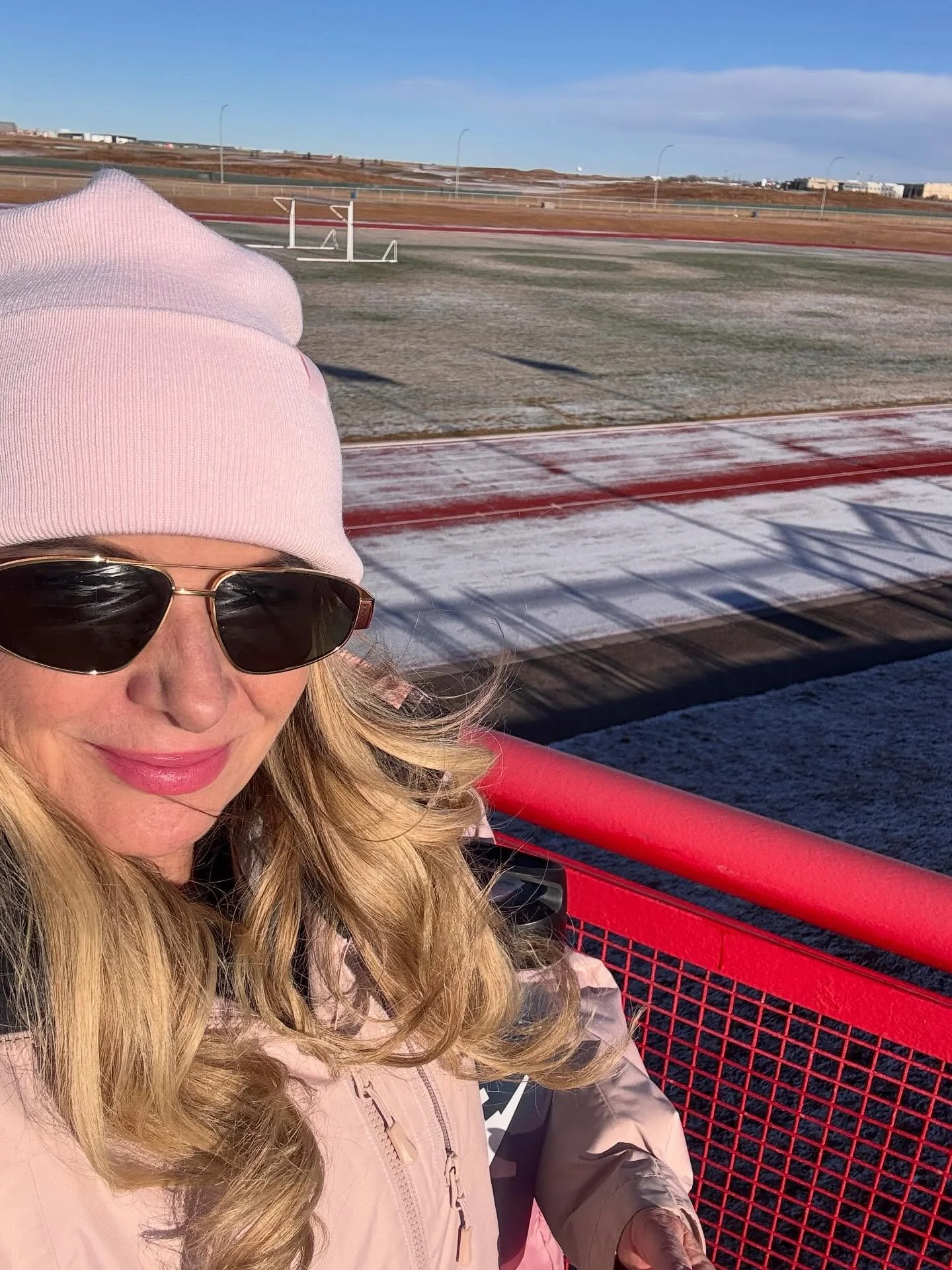 Last outdoor training session of the season. The track's officially in winter mode 🥶#outlier #mastersathlete #sprint