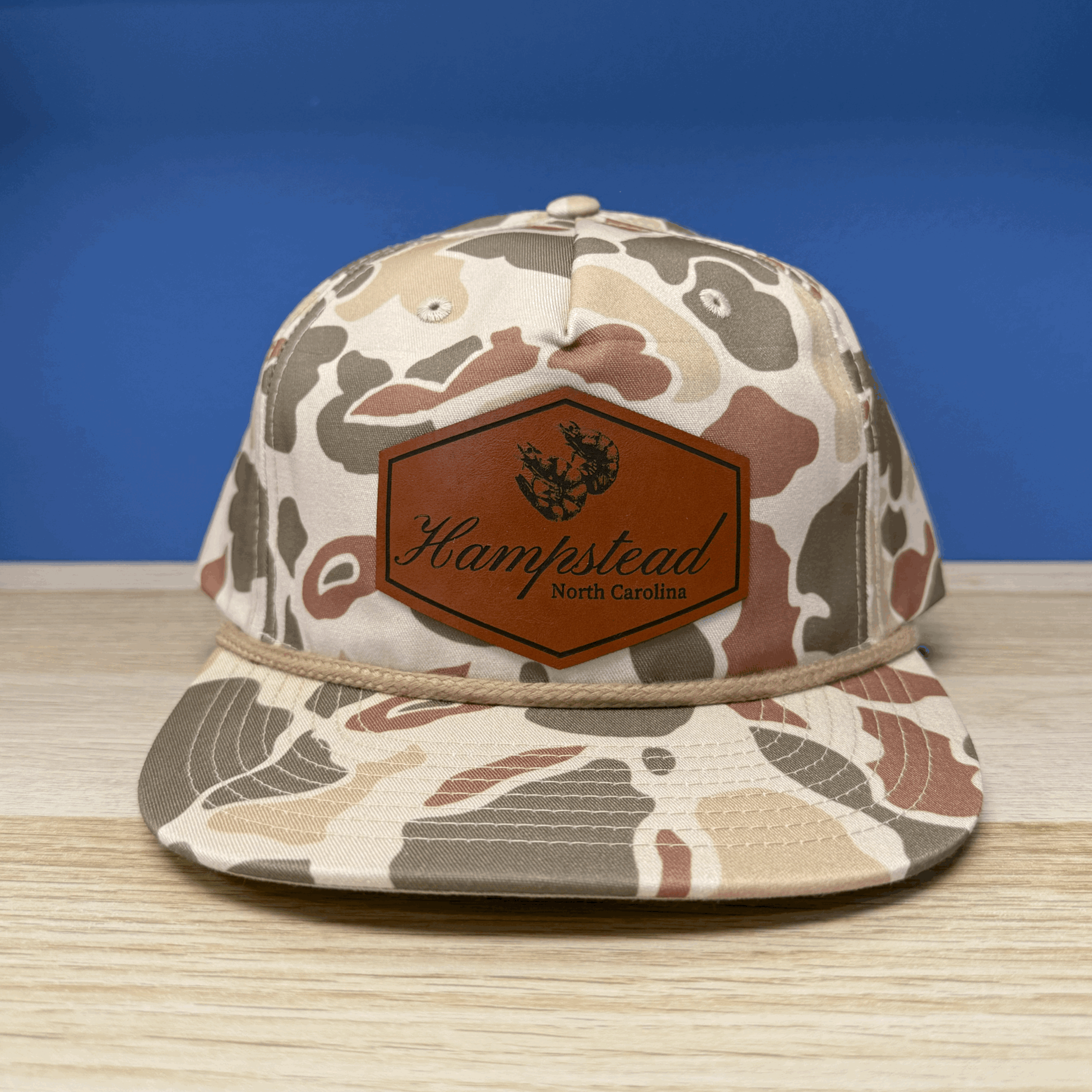 Hampstead Leather Patch Hat