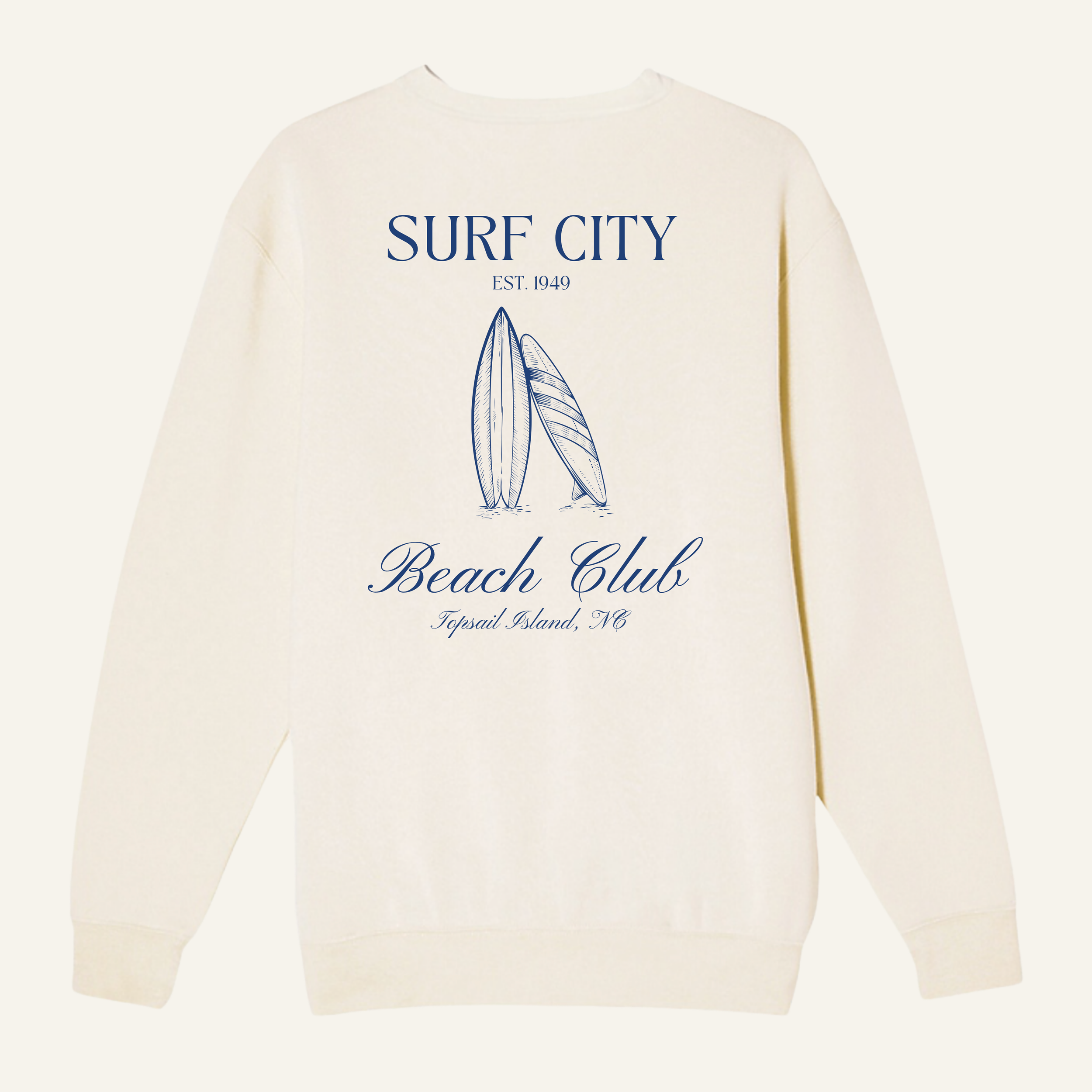 Surf City Beach Club Crewneck