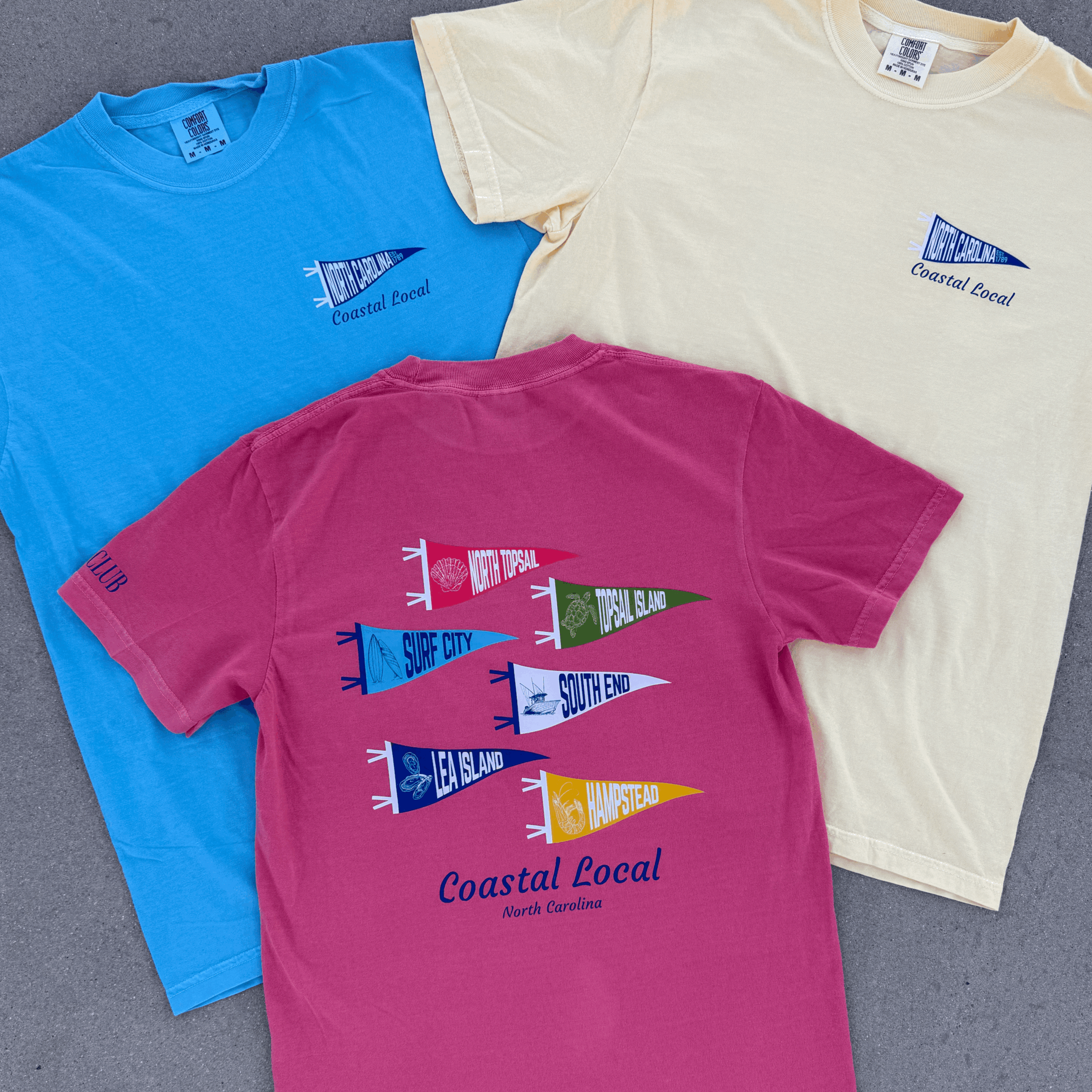 Coastal Local T-Shirt - Topsail Area