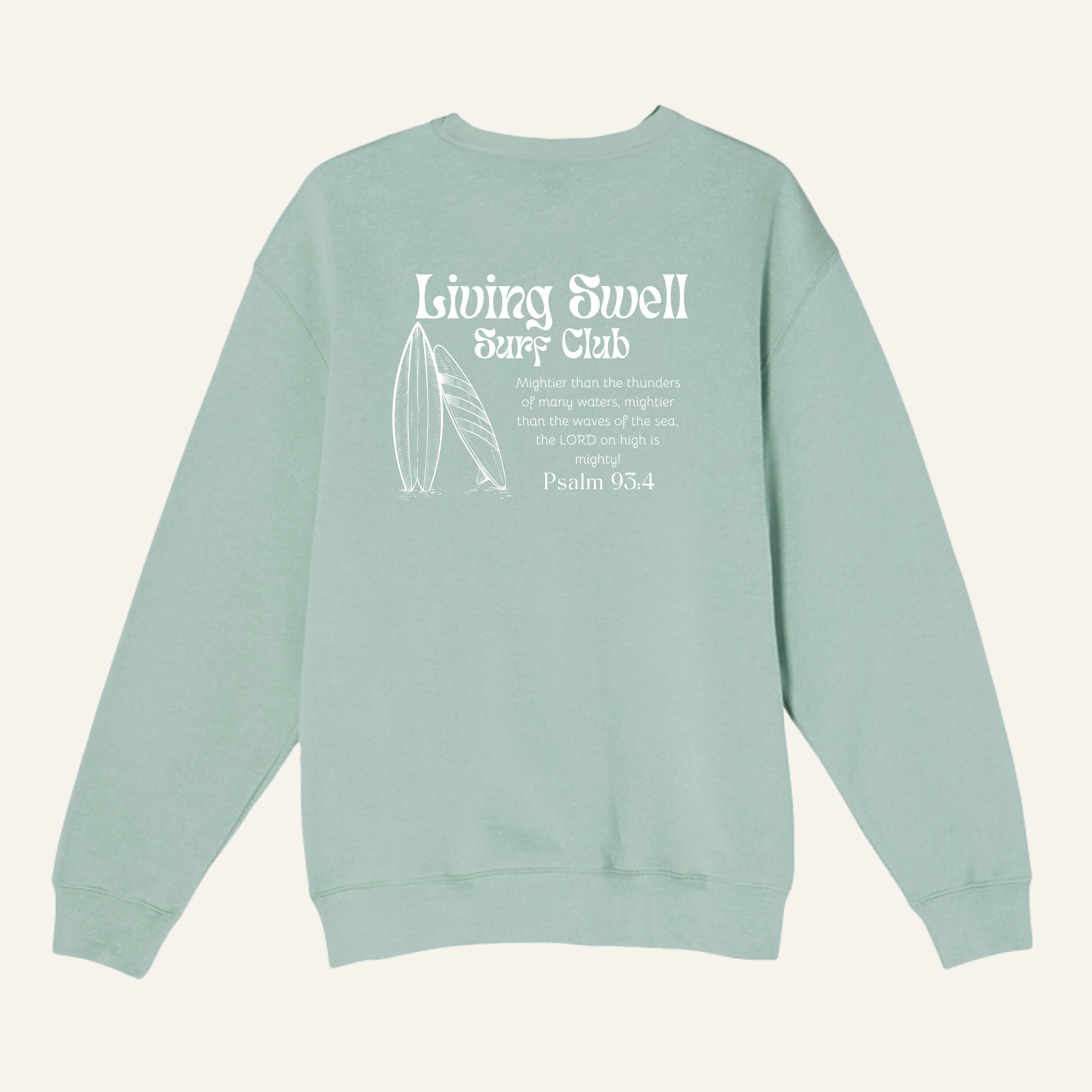 Living Swell Surf Club Crewneck