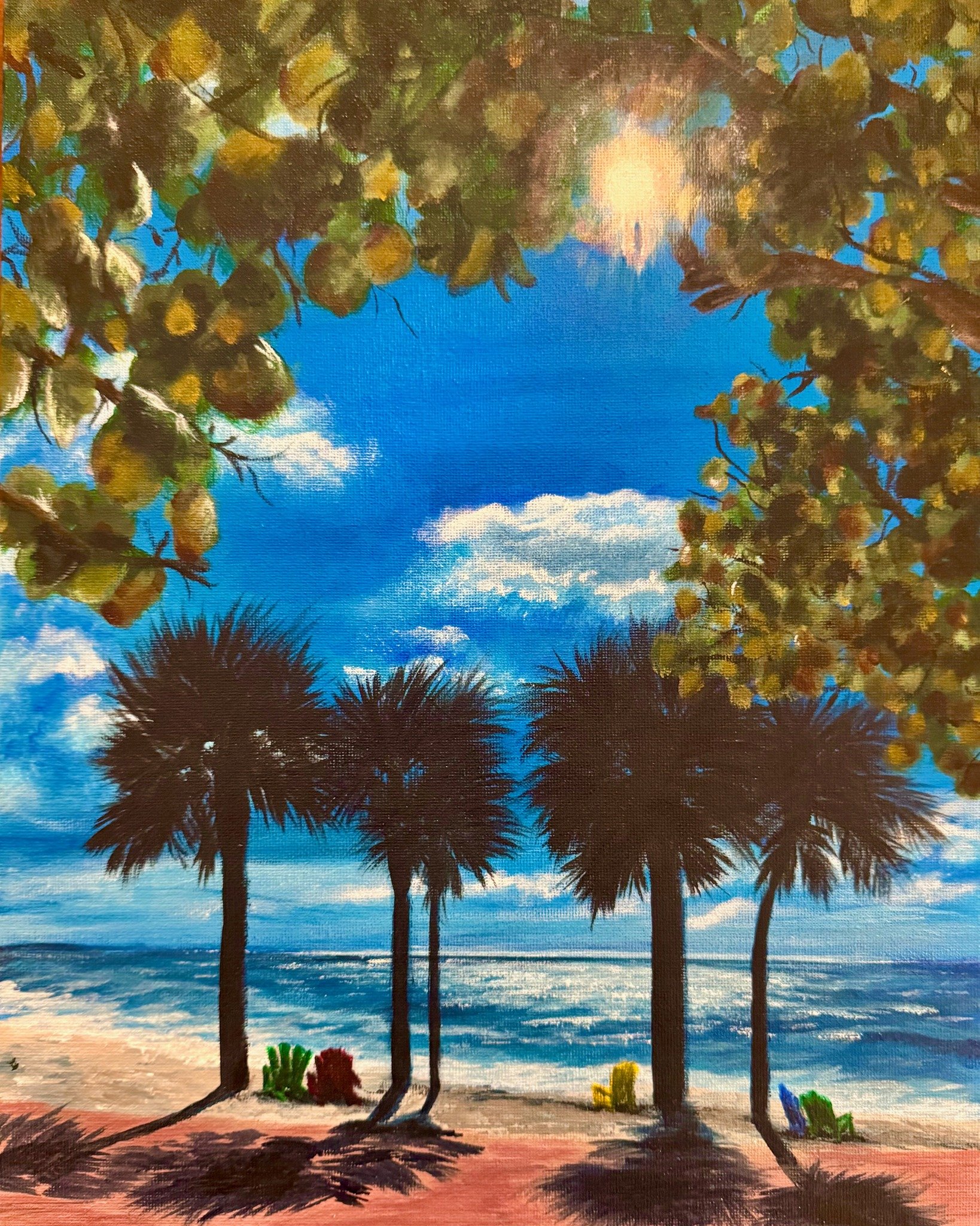 Coastal Serenity is where salt air meets stillness. This peaceful shoreline painting holds space for quiet reflection, where beauty lingers in the mist and memory. 🌊
Acrylic on canvas board | Framed | Prints available
#CoastalSerenity #SeascapePai