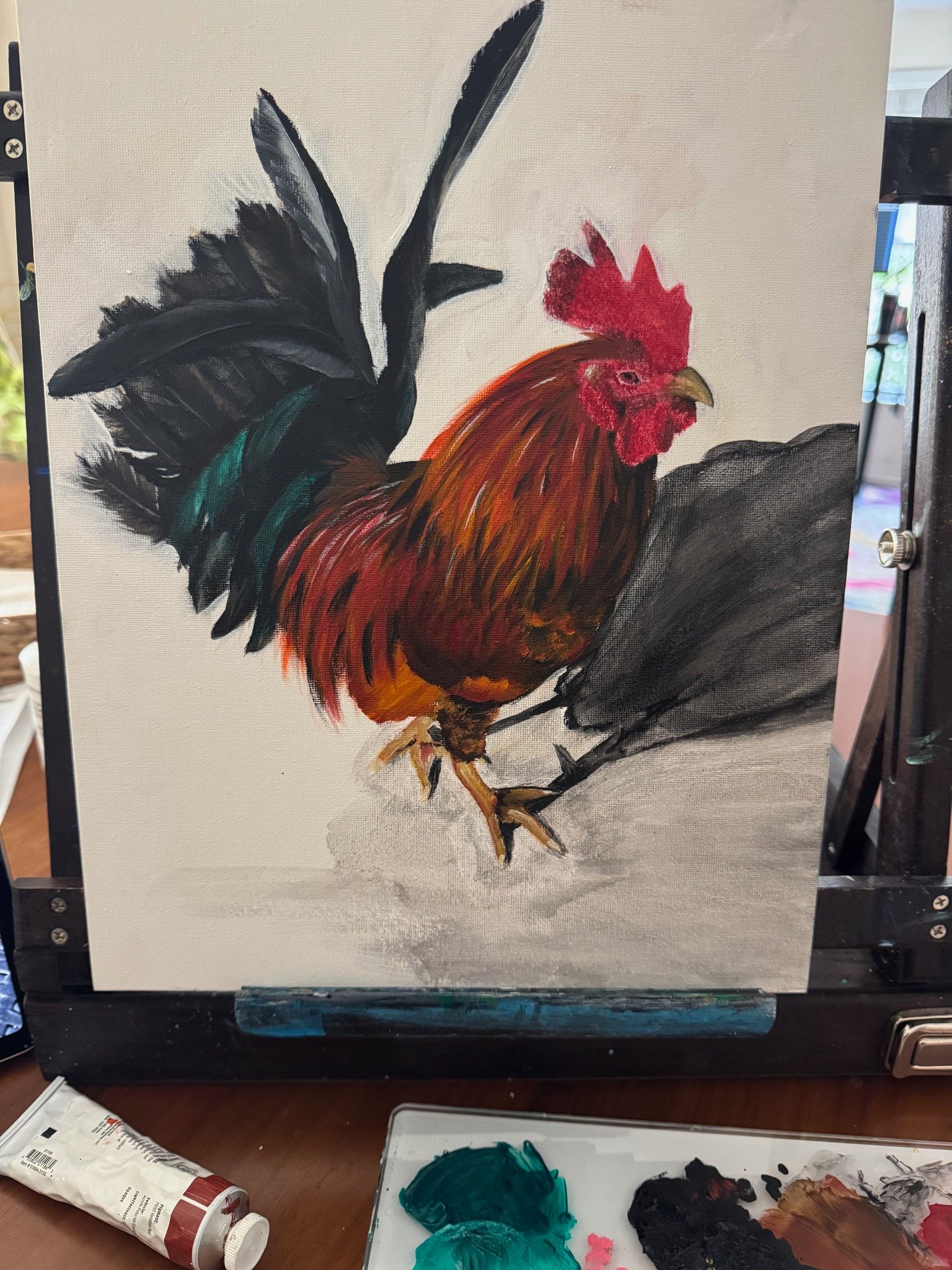 Glazing layers is like building memory into the painting—each pass a whisper beneath the surface.
Here's a glimpse into how depth comes to life in the studio.
#AcrylicGlazing #BehindTheScenes #PaintingProcess #StudioWork #BeautyInDecay #Lynne