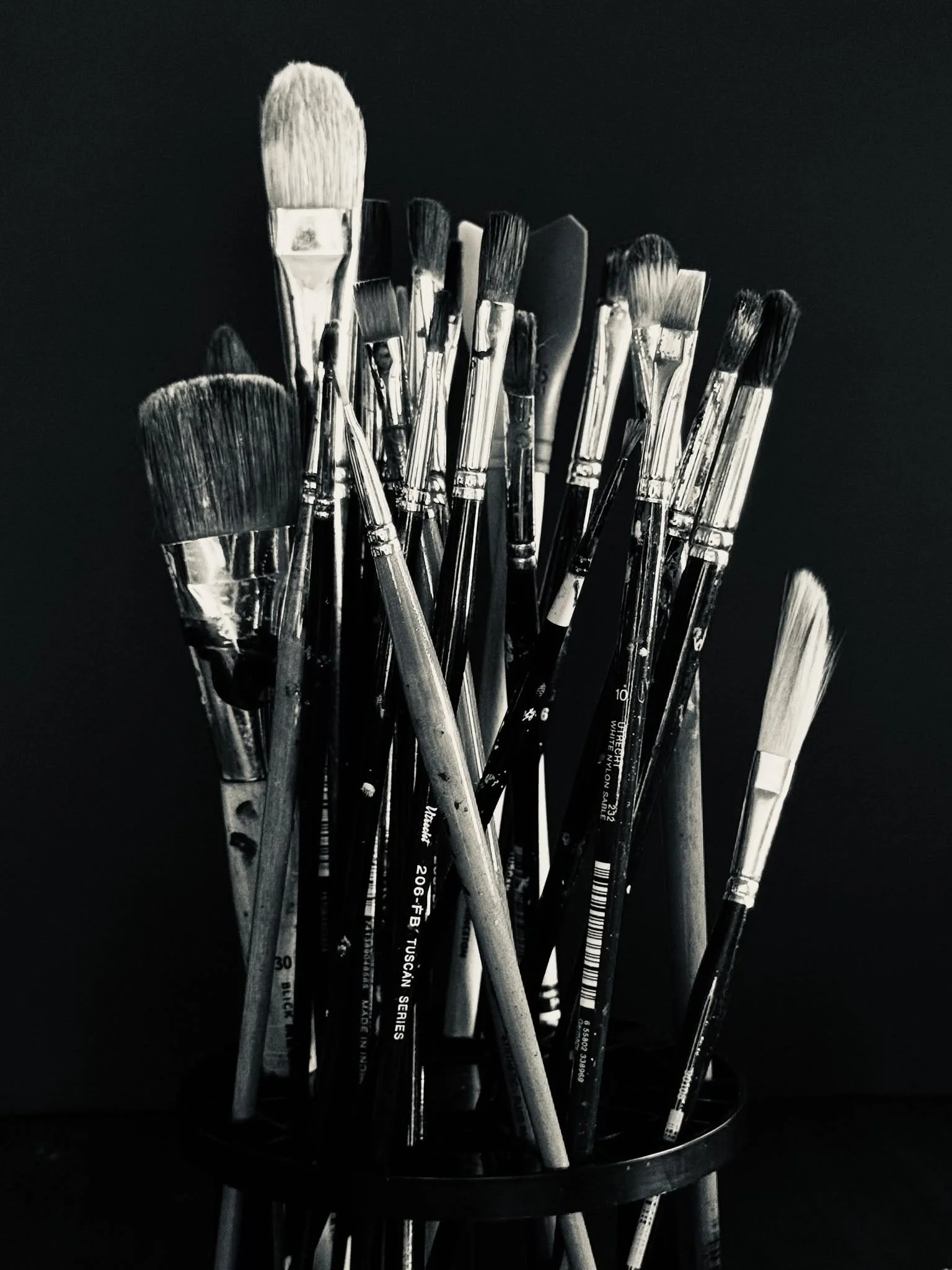 The in-between is my favorite part of the work.

When the brushes rest. When the colors mix just before becoming something new. When reflection turns into motion.

Lately, I&rsquo;ve been thinking a lot about what it means to let go &mdash; of plans,