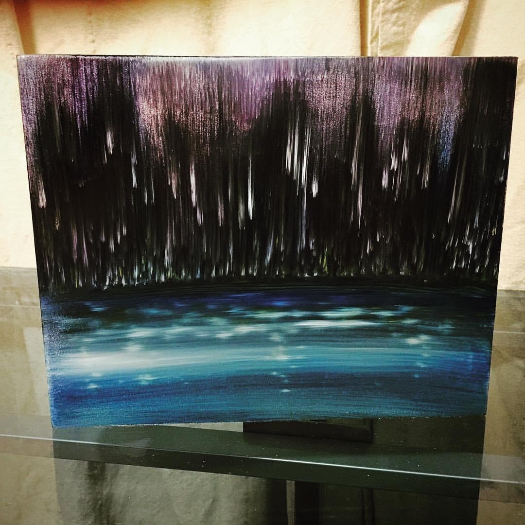 SOLD - All the Best Deceptions, oil on 8"x10" panel, 2017 