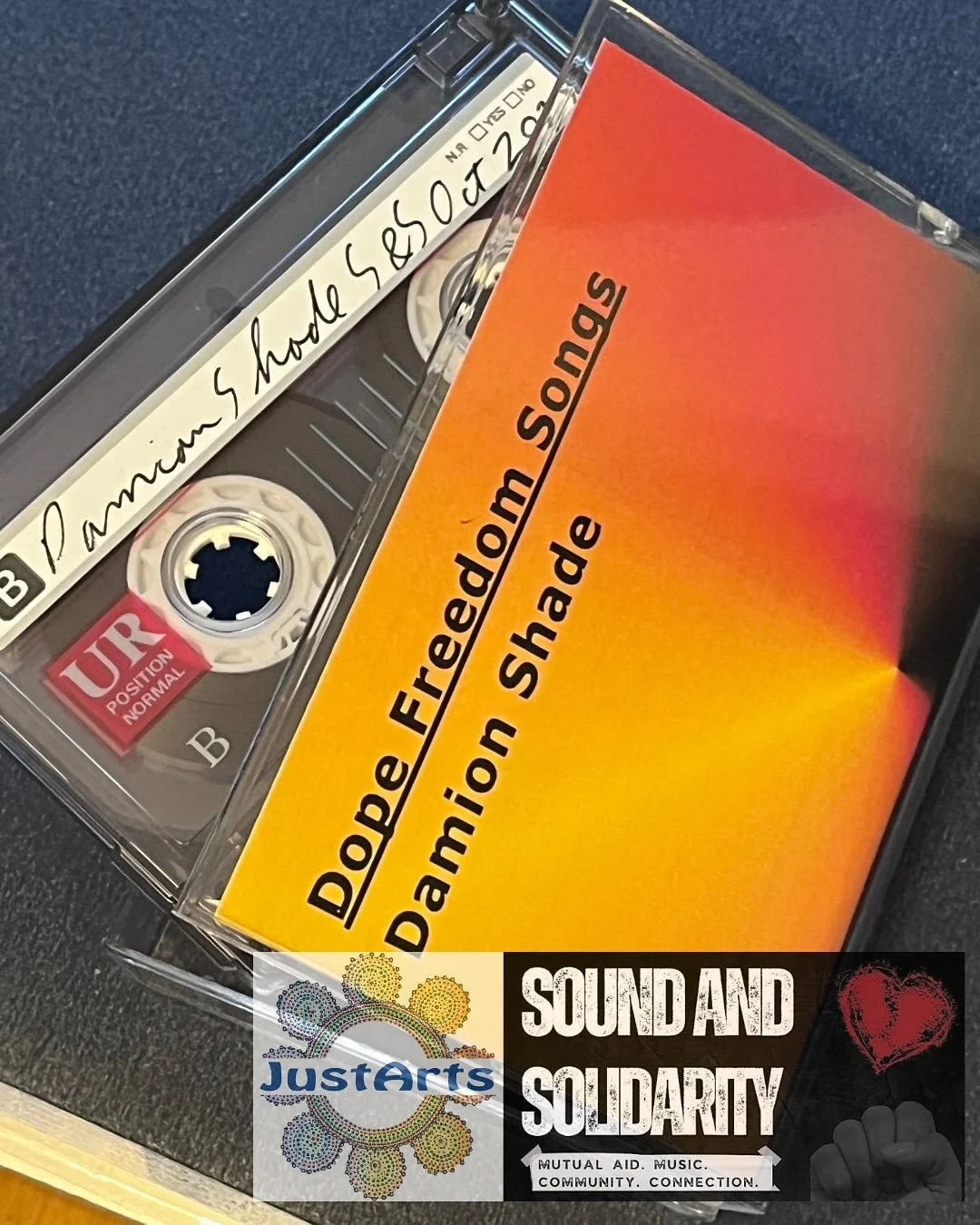 🎶The last local musician’s mixtape in the @soundandsolidaritytulsa comes from @damionshademusic. “Dope Freedom Songs” is as expansive in its sound as Damion is in his style. You know you want it!🎶
Bidding is open in comments thro