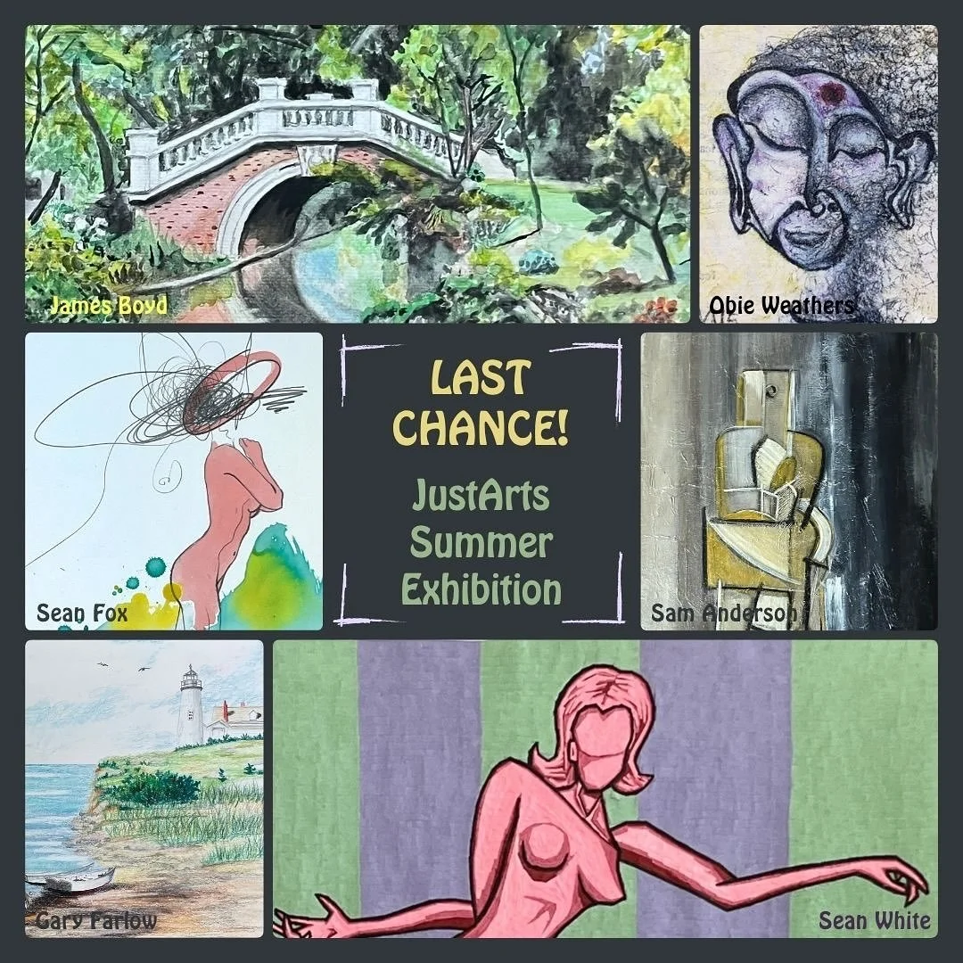 🎨 Haven&rsquo;t had a chance to check out our summer exhibition yet? We&rsquo;re preparing to launch our autumn show so now&rsquo;s the time! Stop by before 11/10, slow down for a bit and let the creative explorations of more than a dozen artists ca