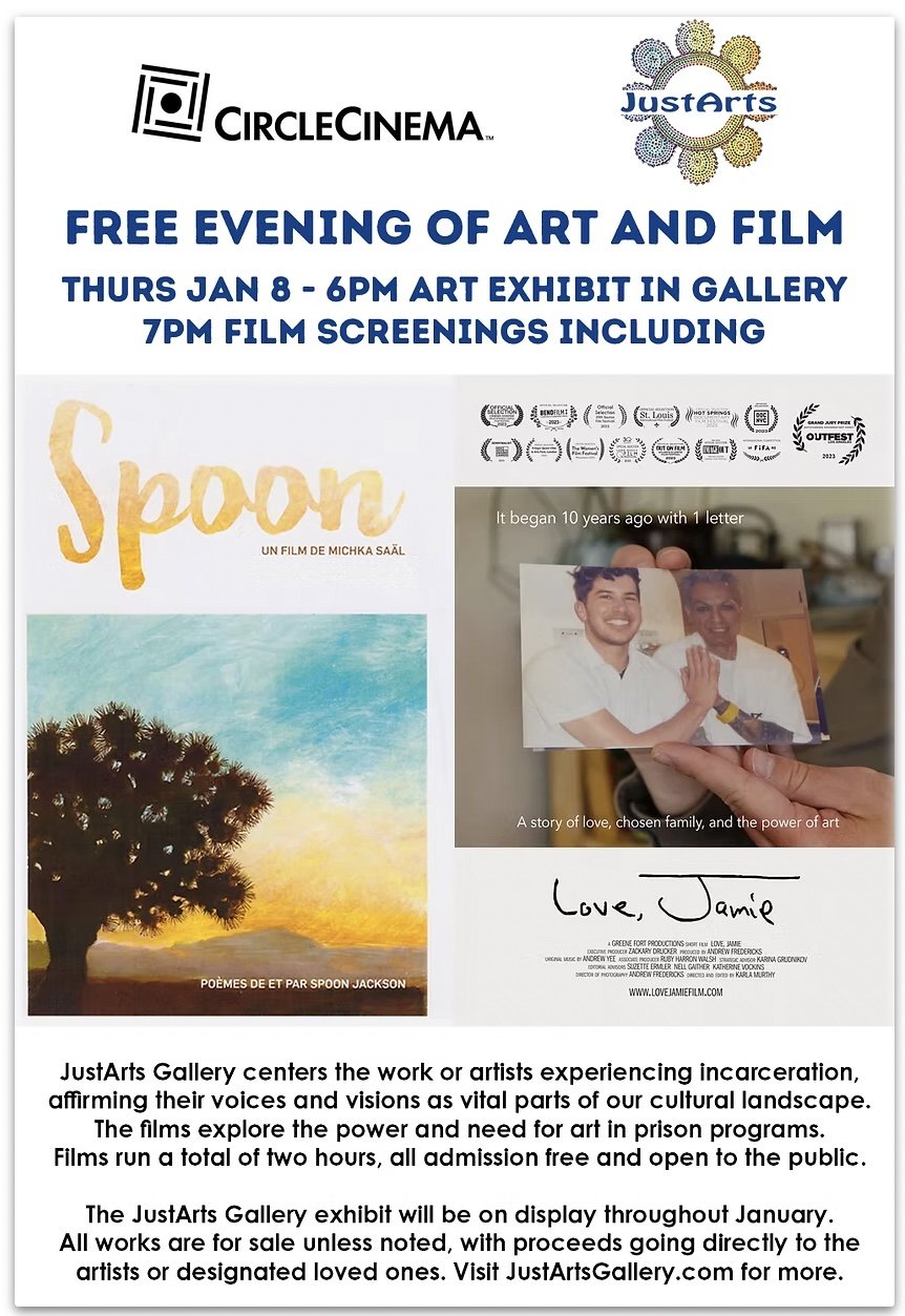 JustArts @ Circle Cinema Exhibition Opening and Screening