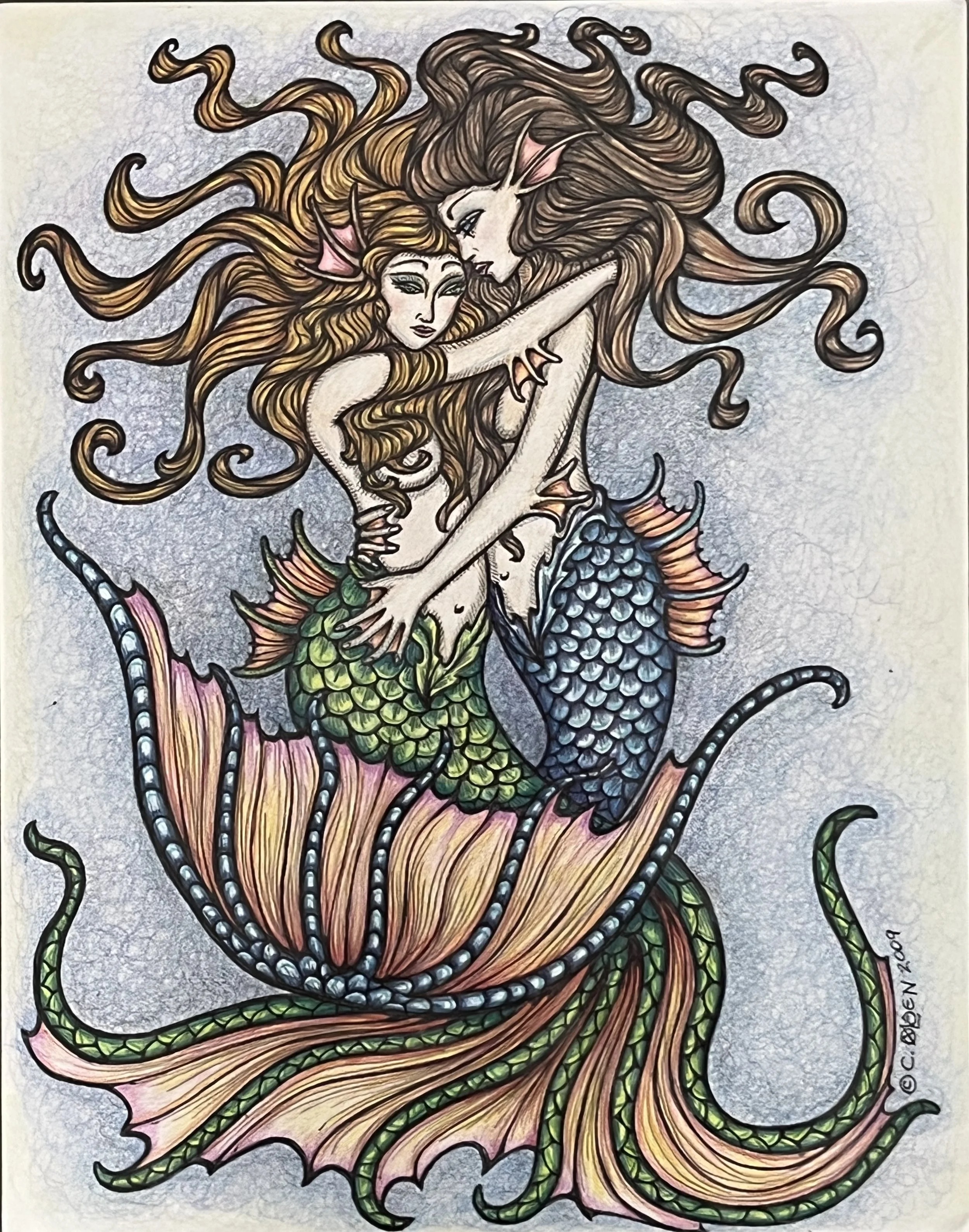 Carole Alden, Mermaid Embrace